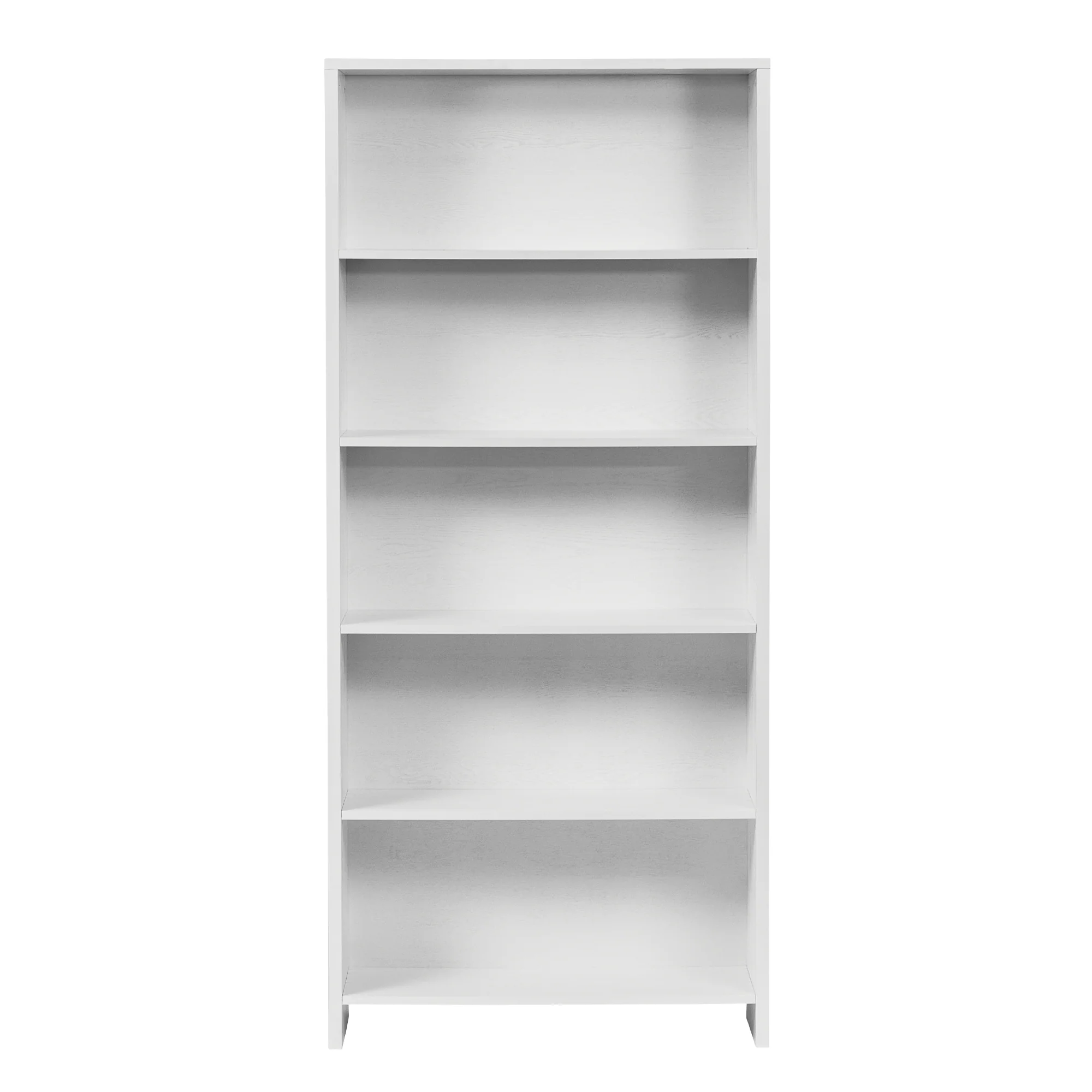 Harper 5 Tier Bookshelf White - Image 10