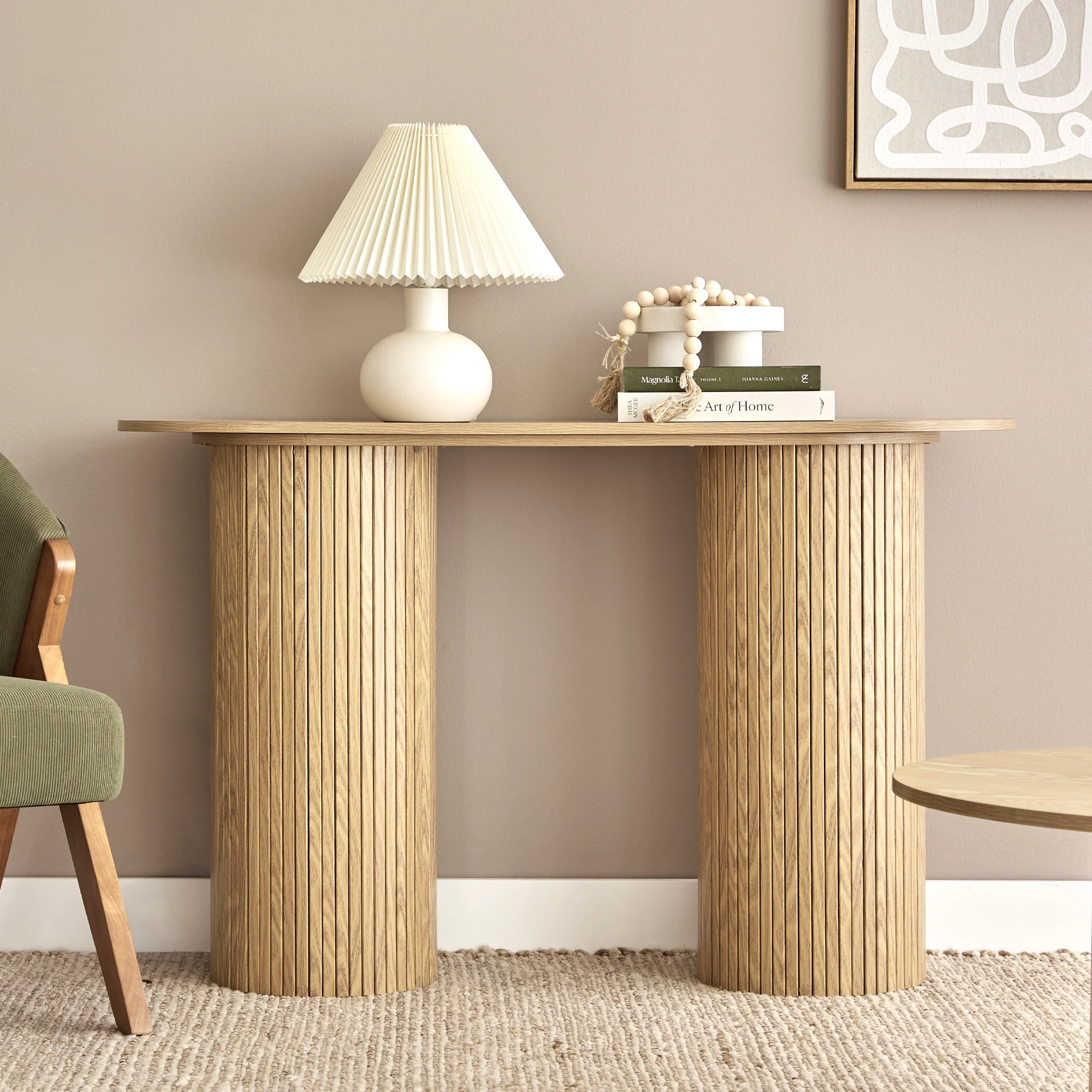 Haven Console Table Natural (120cm) - Image 5