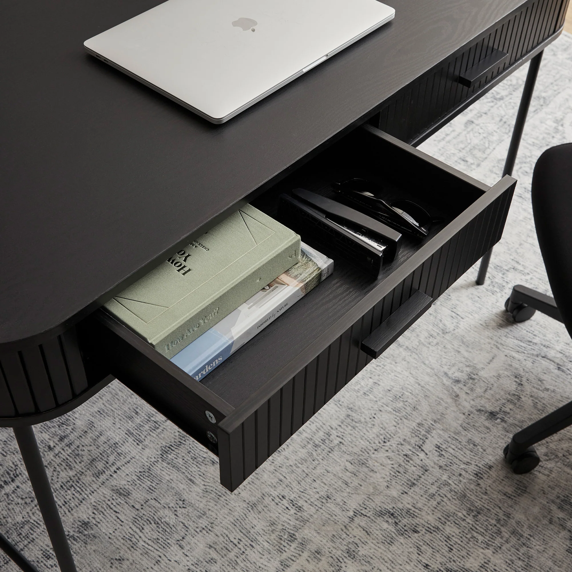 Haven 120cm Desk Black - Image 4