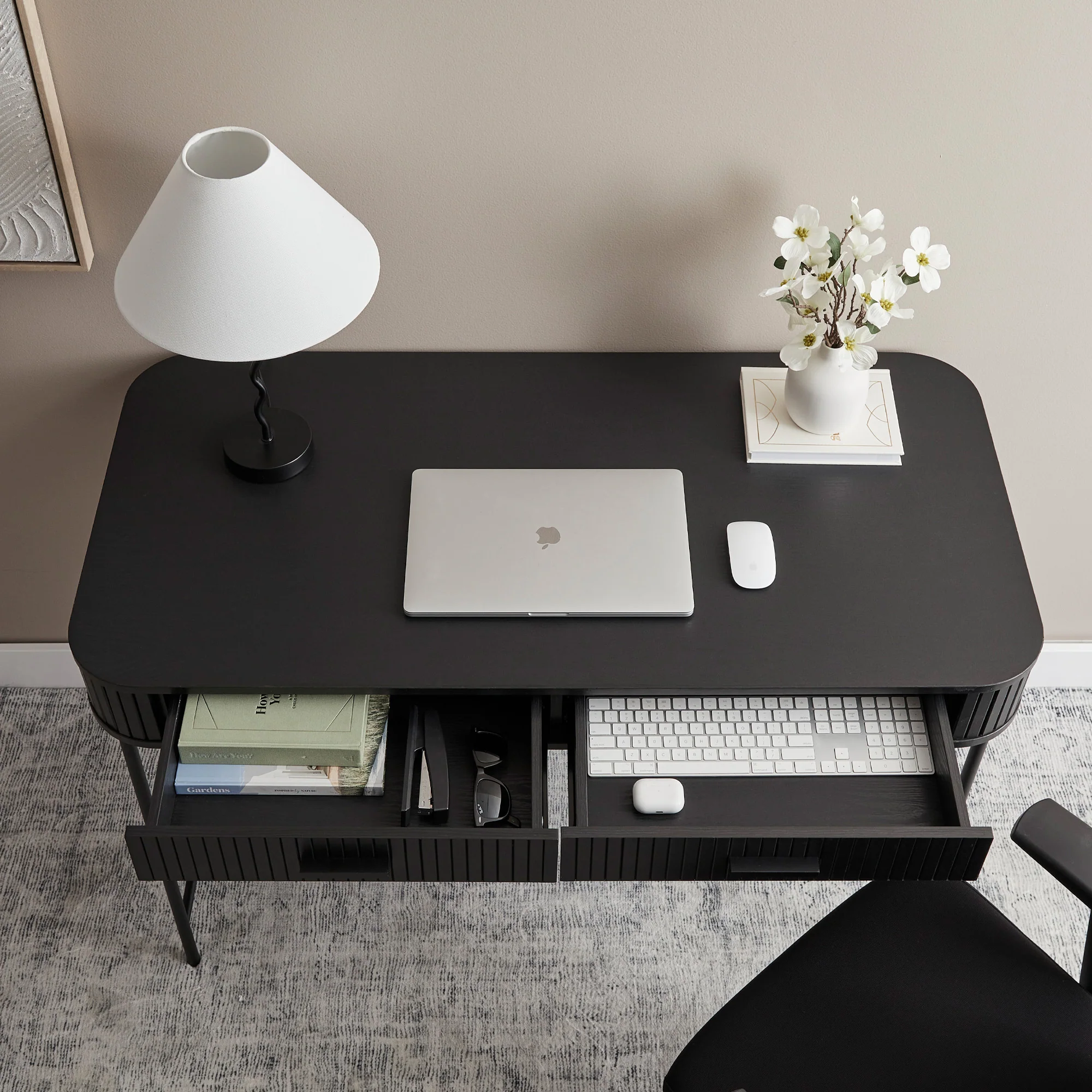 Haven 120cm Desk Black - Image 9