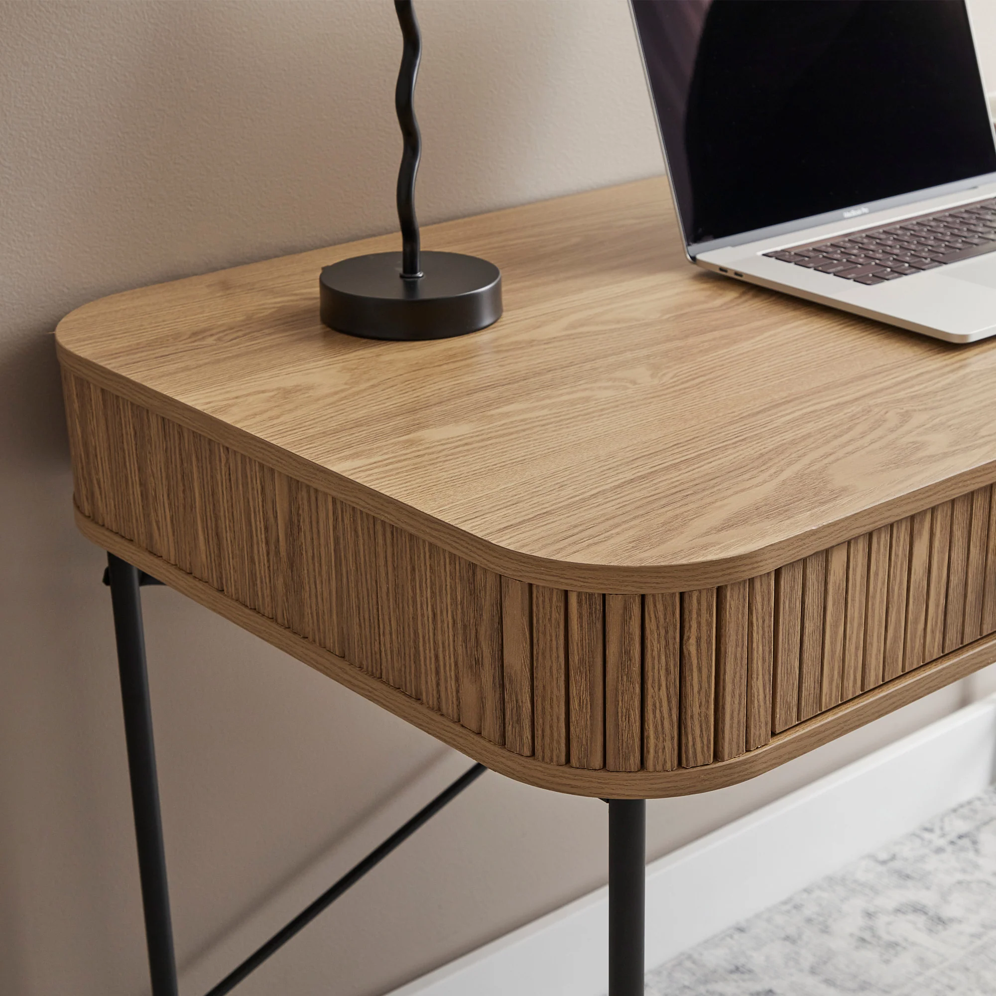 Haven 120cm Desk Oak - Image 4