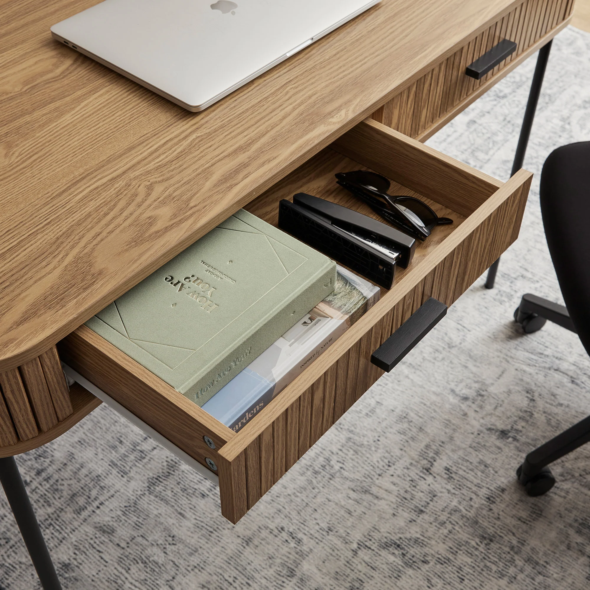 Haven 120cm Desk Oak - Image 9