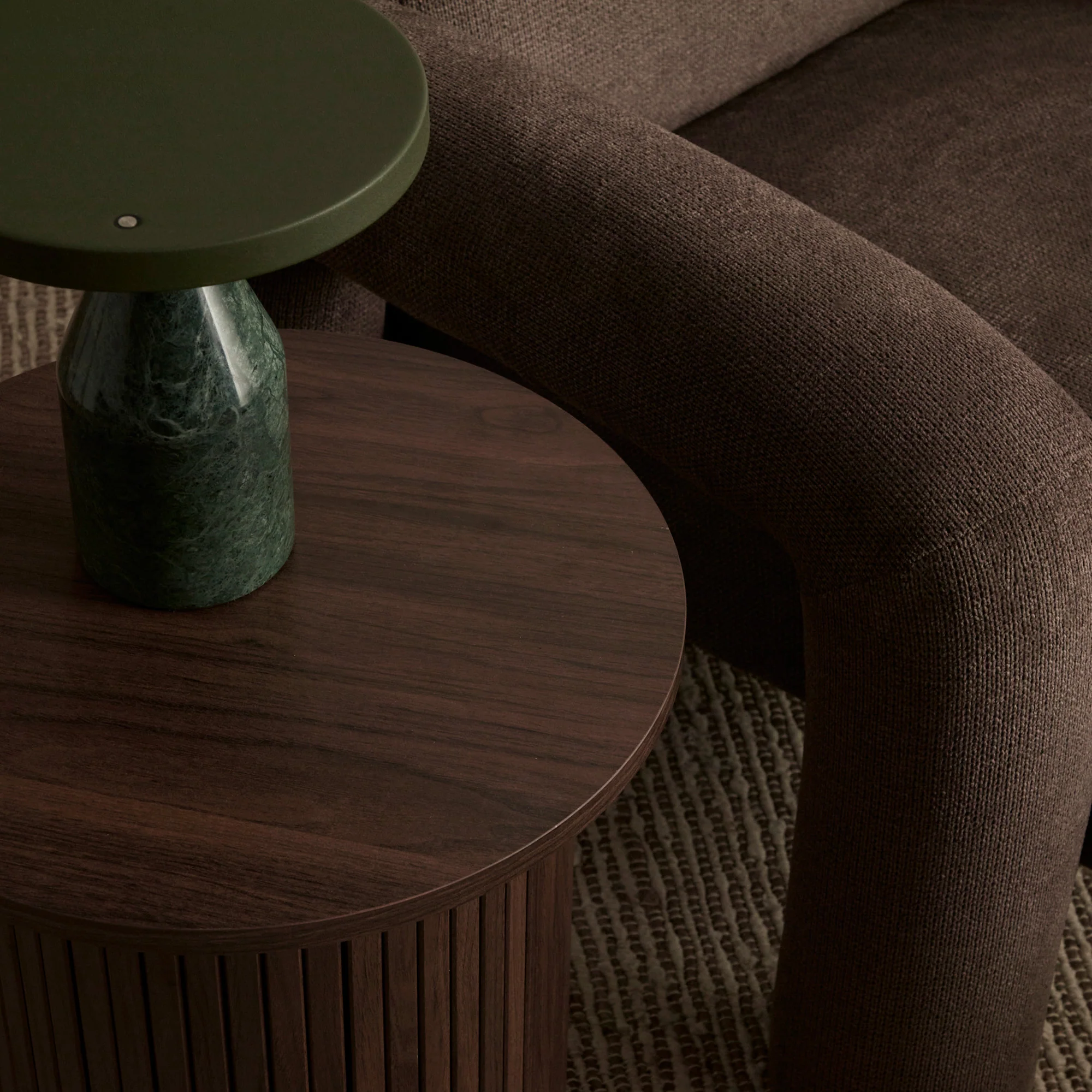 Haven Side Table Walnut - Image 4