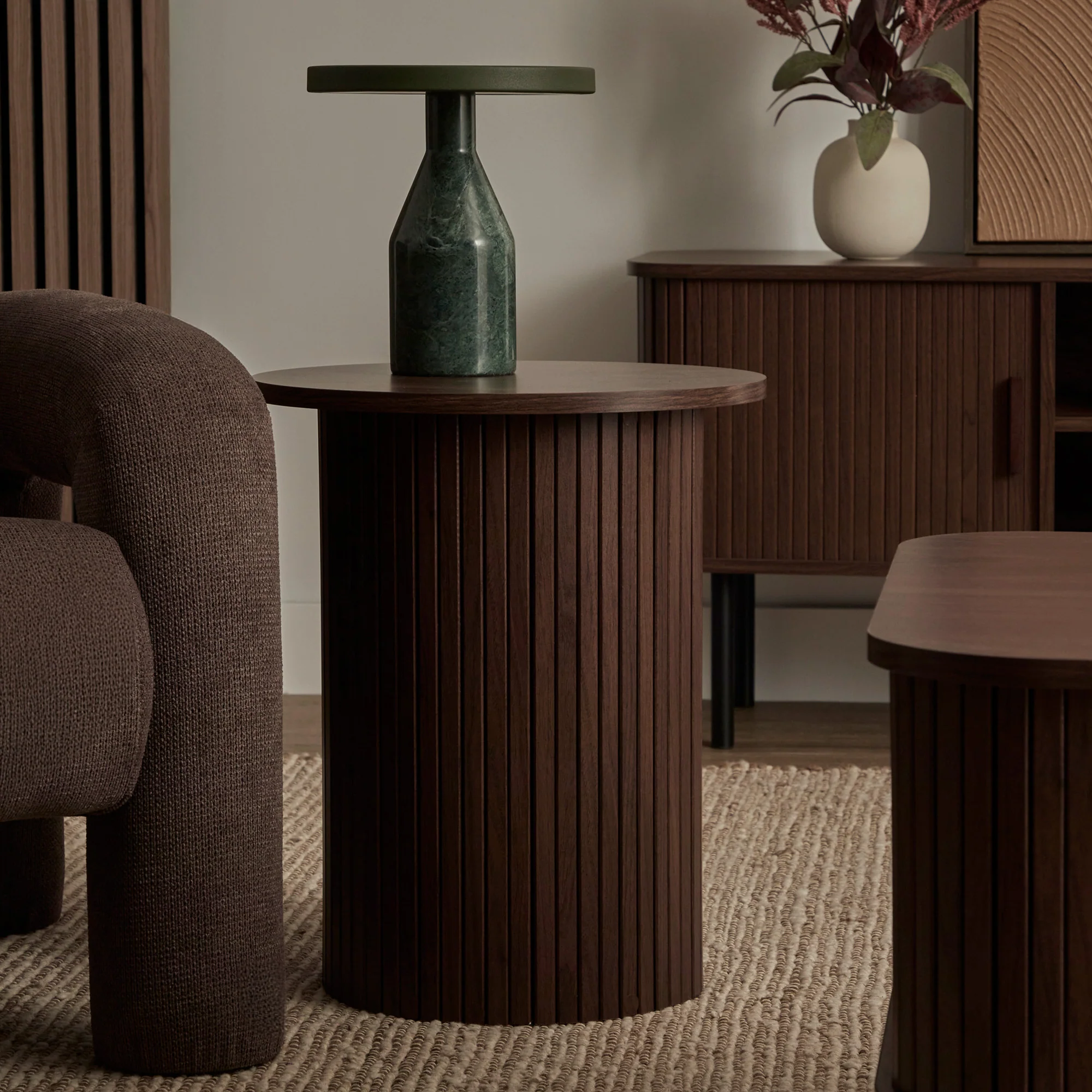 Haven Side Table Walnut - Image 5