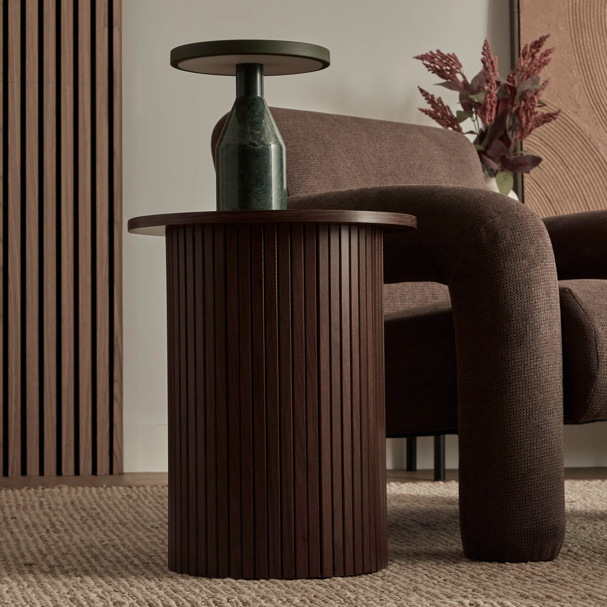 Haven Side Table Walnut - Image 7