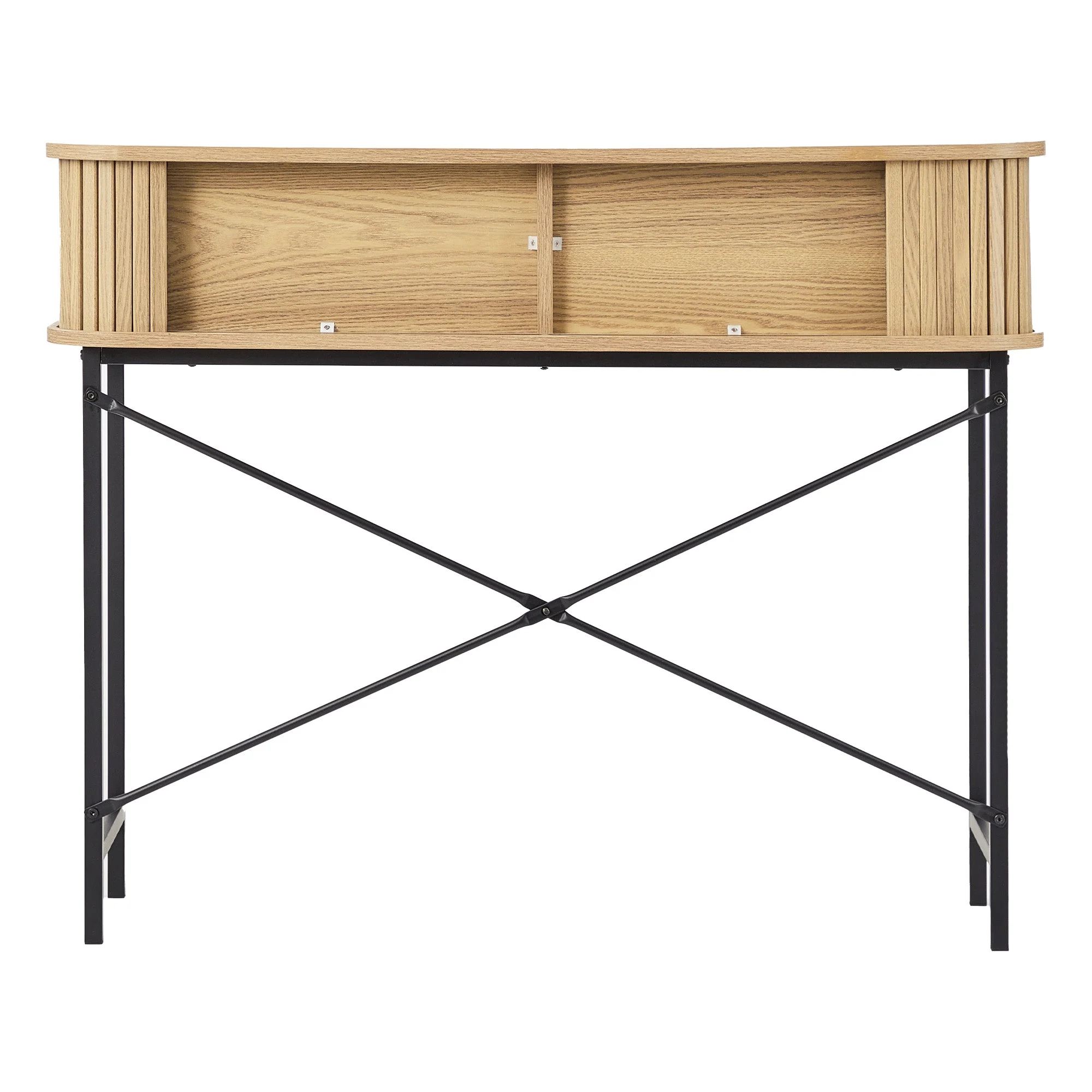 Haven Sliding Door Console Table Natural (100cm) - Image 11