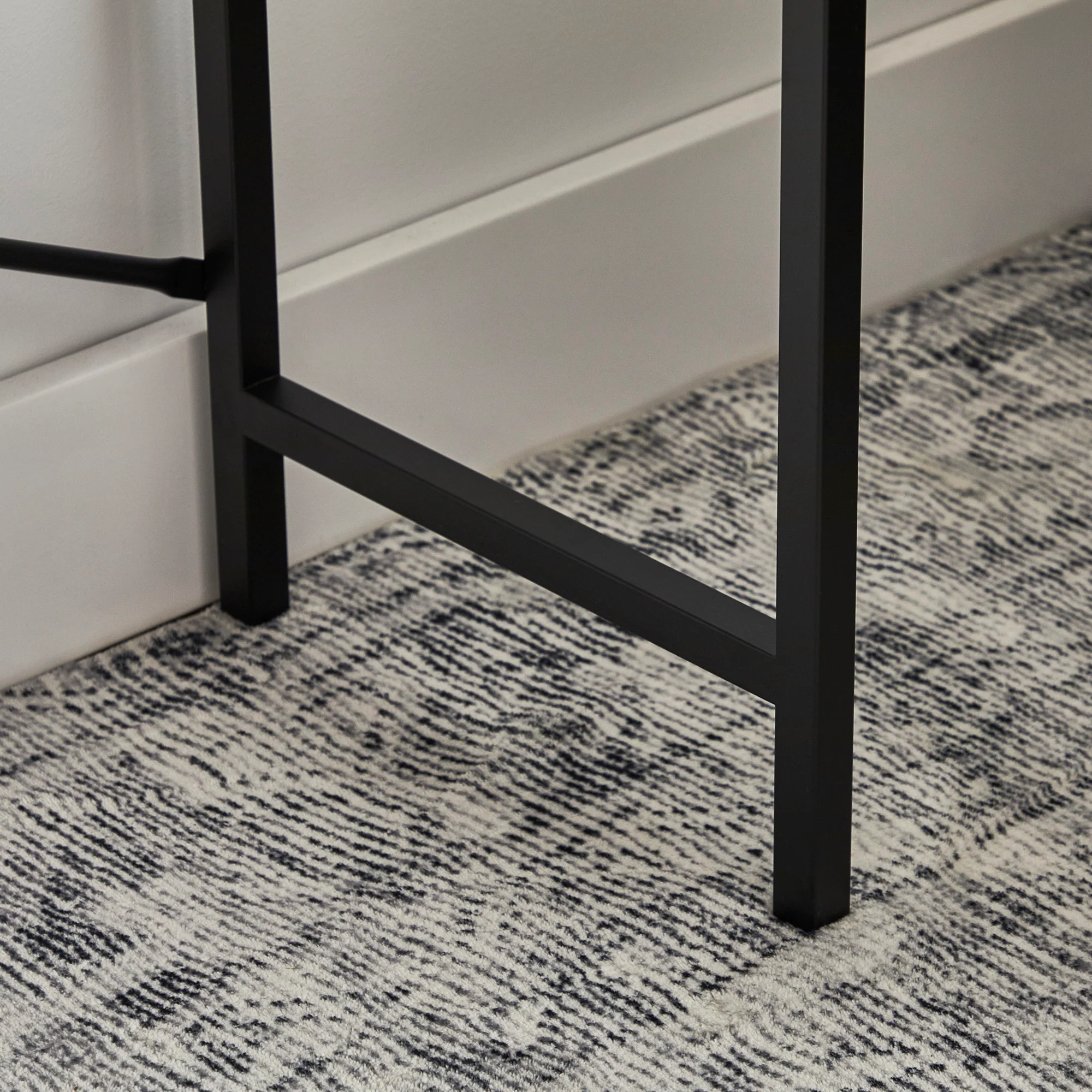 Haven Sliding Door Console Table Black (100cm) - Image 11