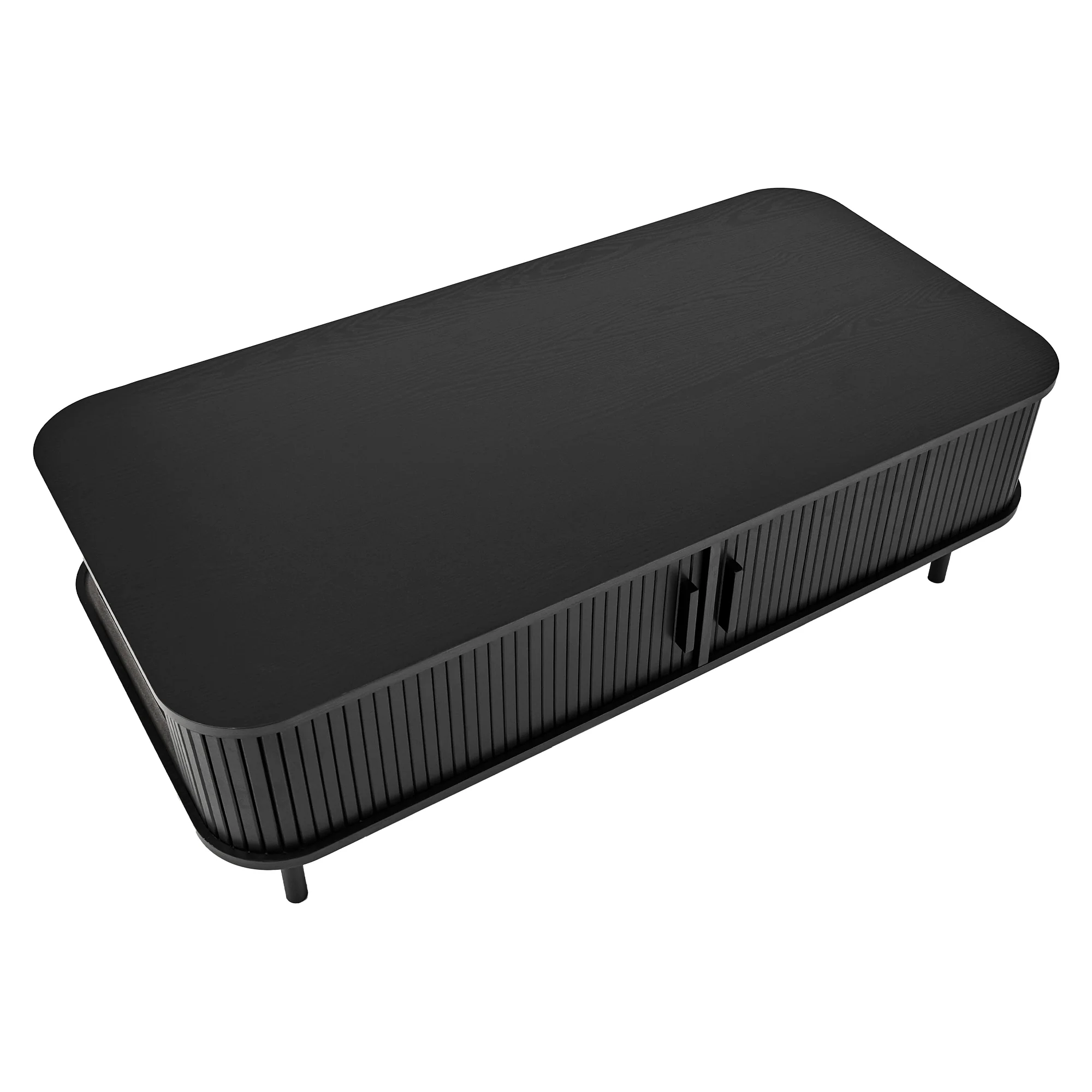 Haven Sliding Door Coffee Table Black - Image 12