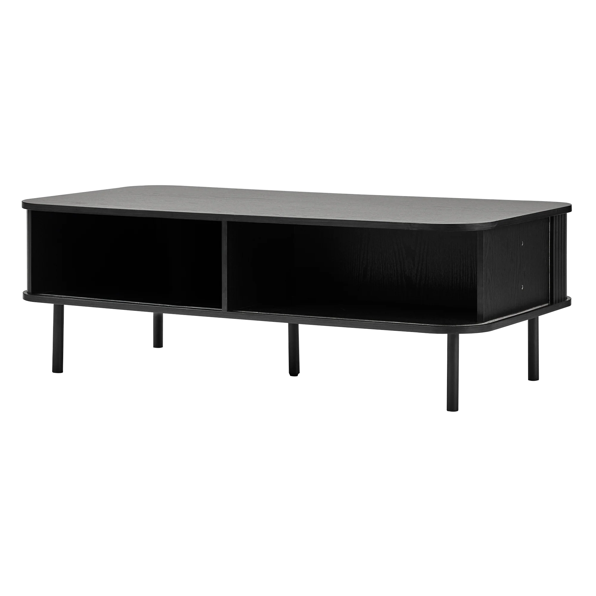 Haven Sliding Door Coffee Table Black - Image 13