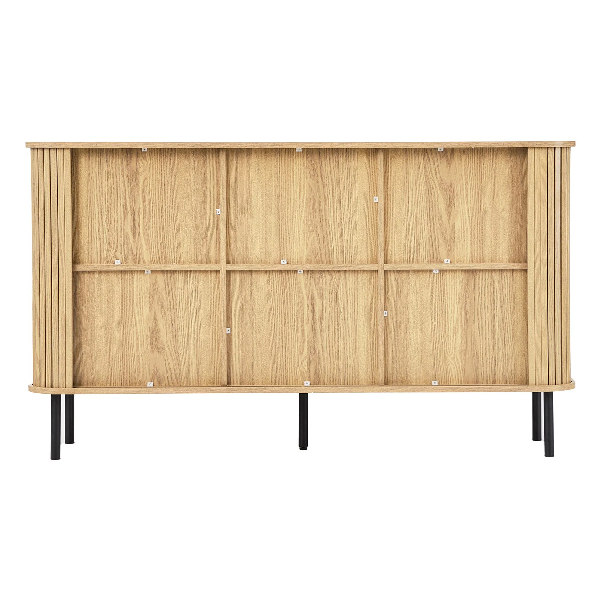 Haven Sliding Door Sideboard Natural (140cm) - Image 11