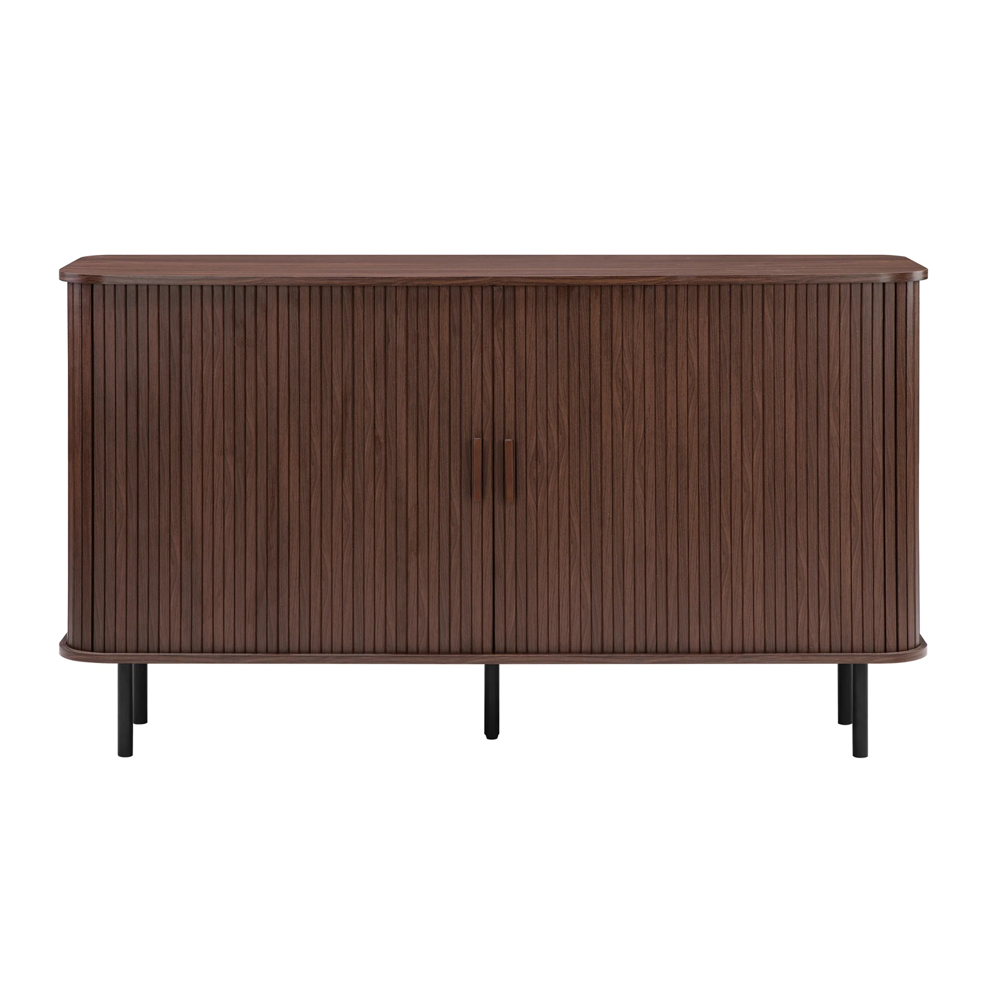 Haven Sliding Door Sideboard Walnut (140cm) - Image 3