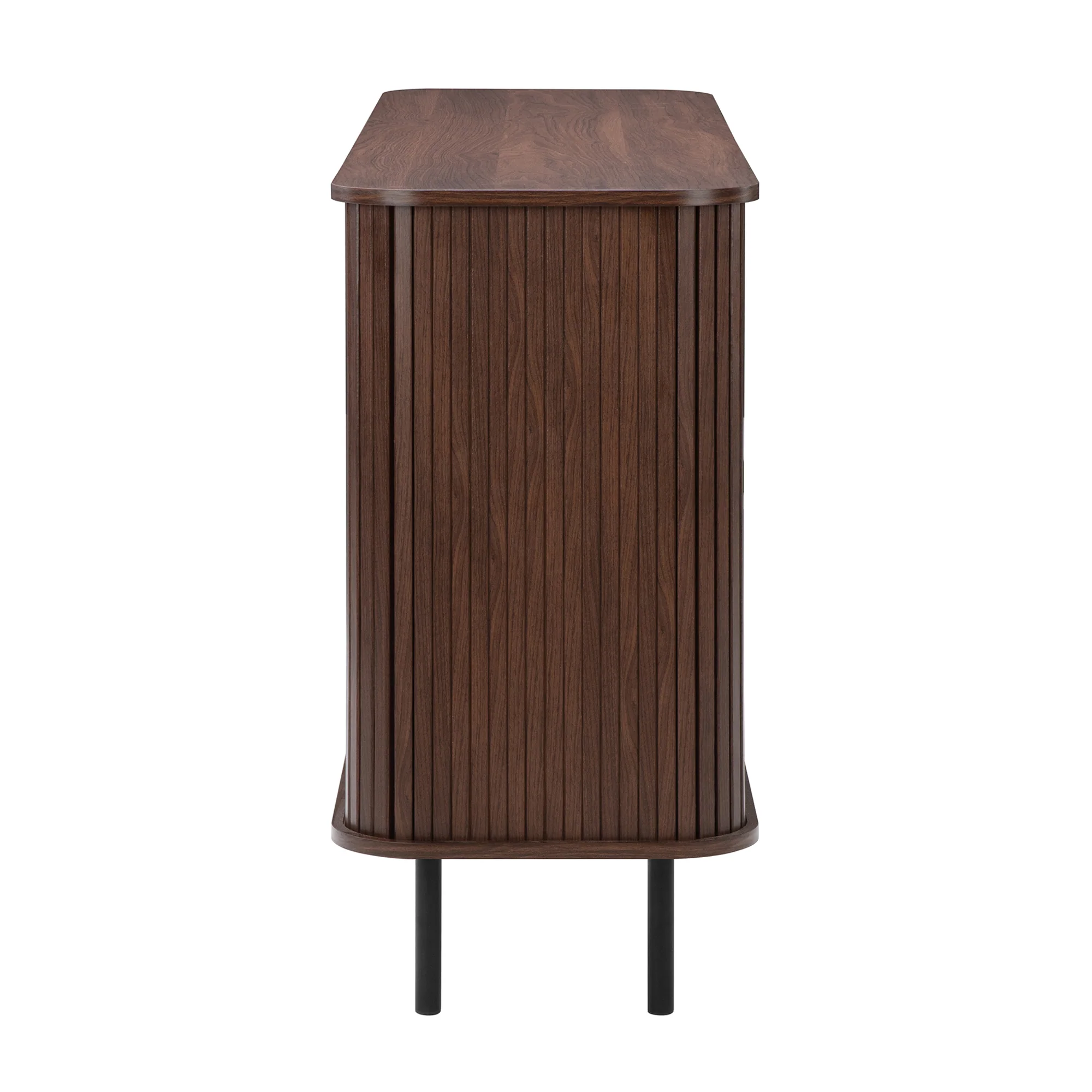 Haven Sliding Door Sideboard Walnut (140cm) - Image 5