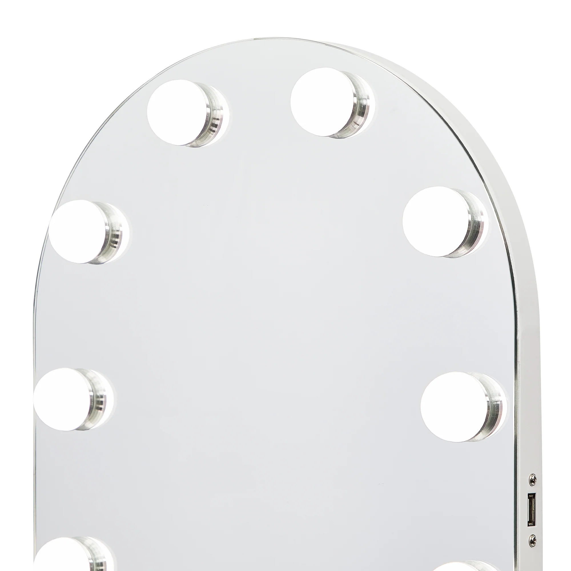 Hollywood LED 43cm Small Arched Vanity Mirror - Image 6