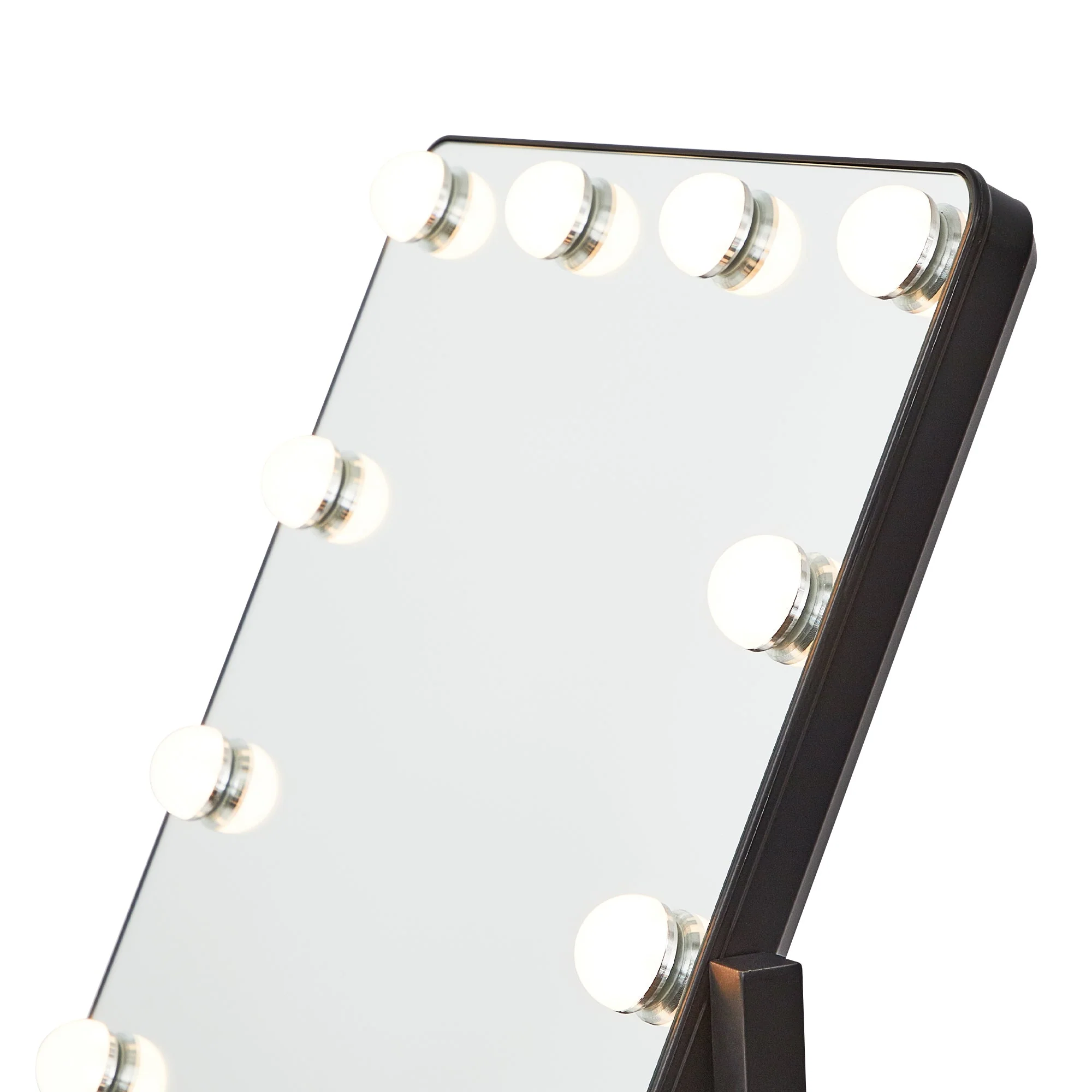 LED 60cm Tabletop Vanity Mirror Black - Image 10