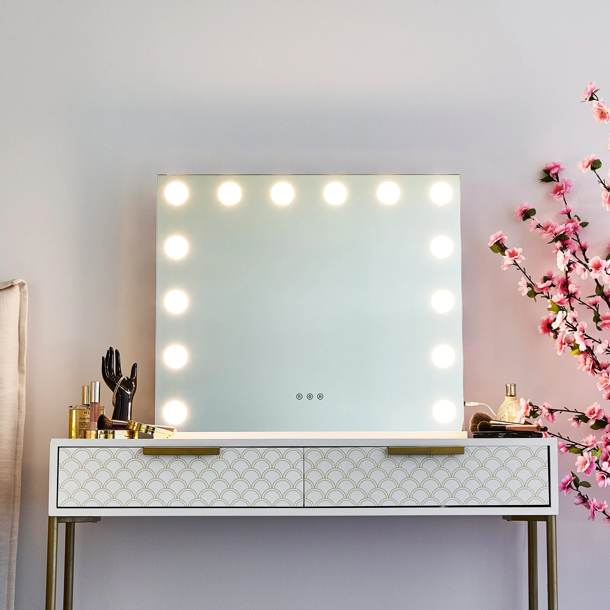 LED 65cm Large Rectangle Vanity Mirror - Image 5