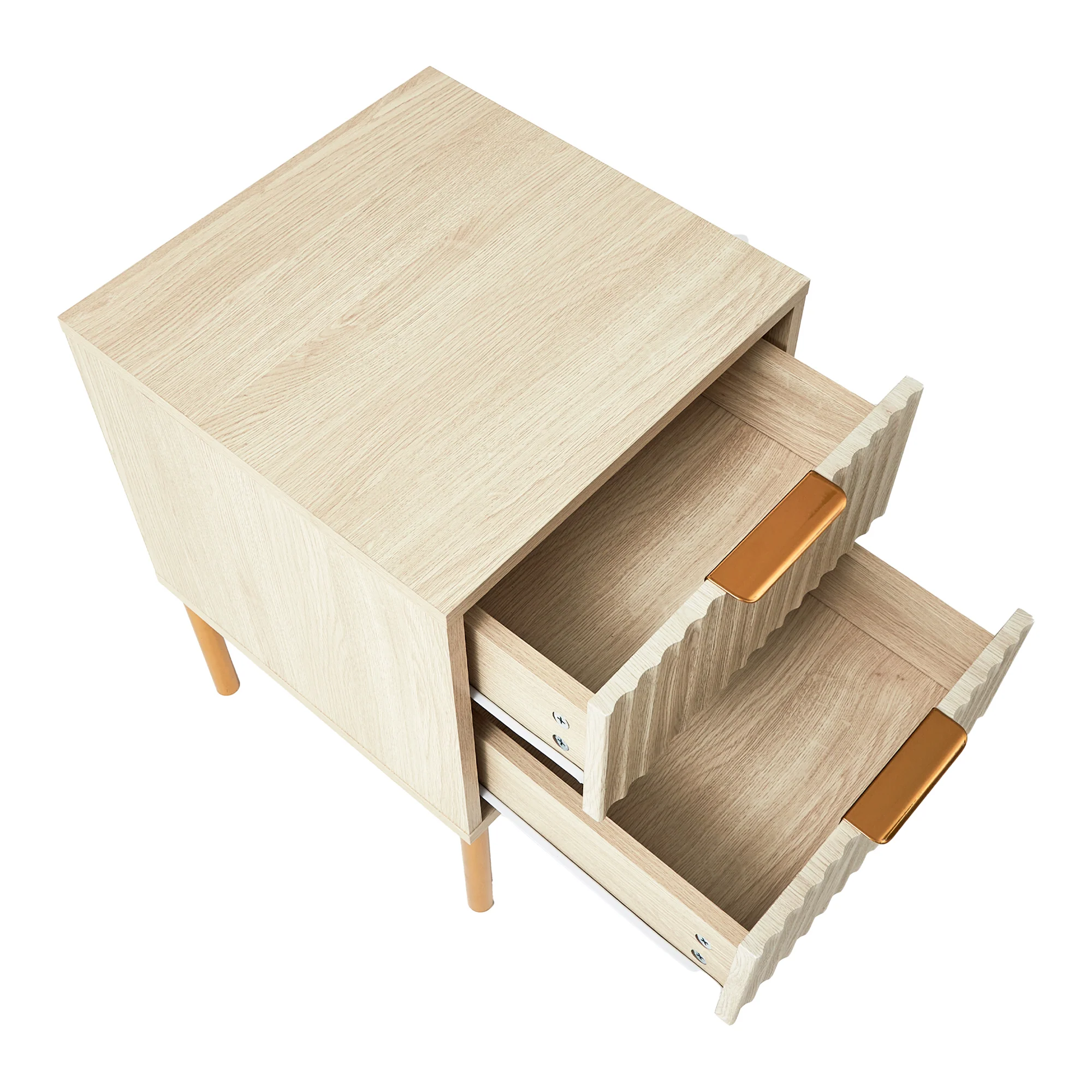 Indy Bedside Table Natural - Image 10
