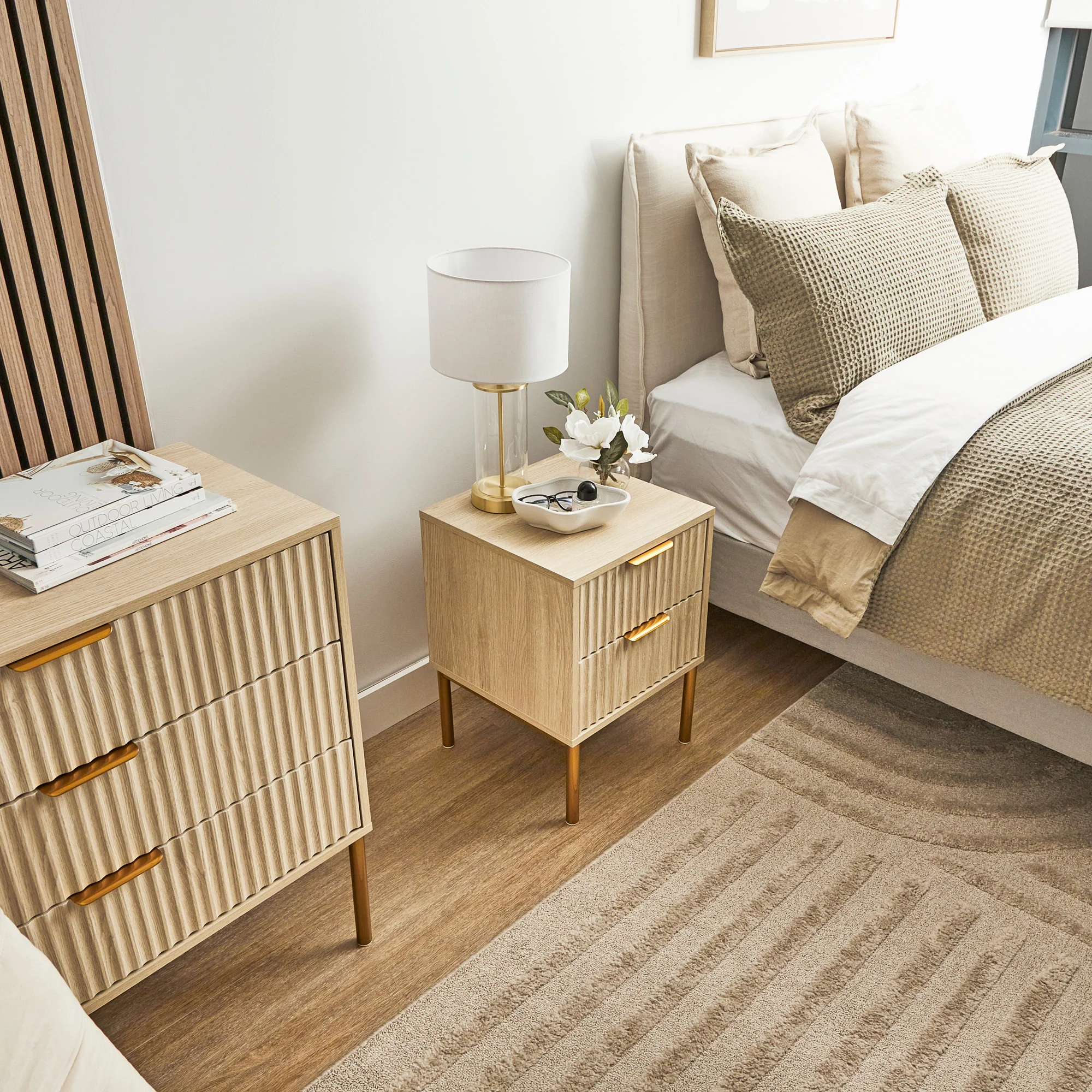 Indy Bedside Table Natural - Image 4