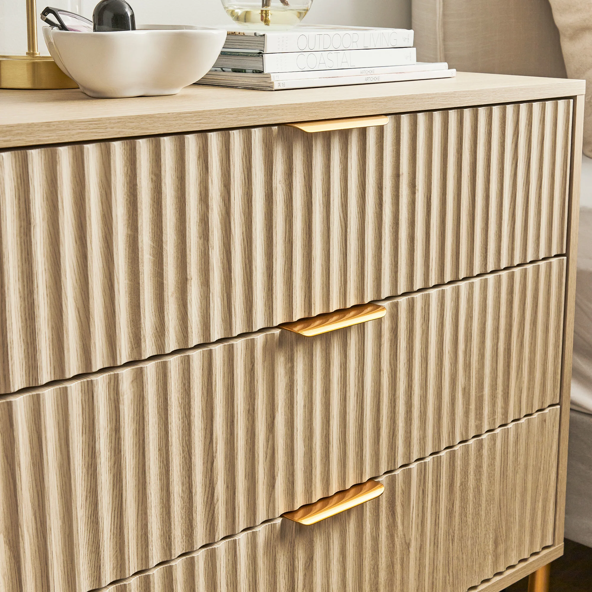 Indy Chest of 3 Drawers Natural - Image 5