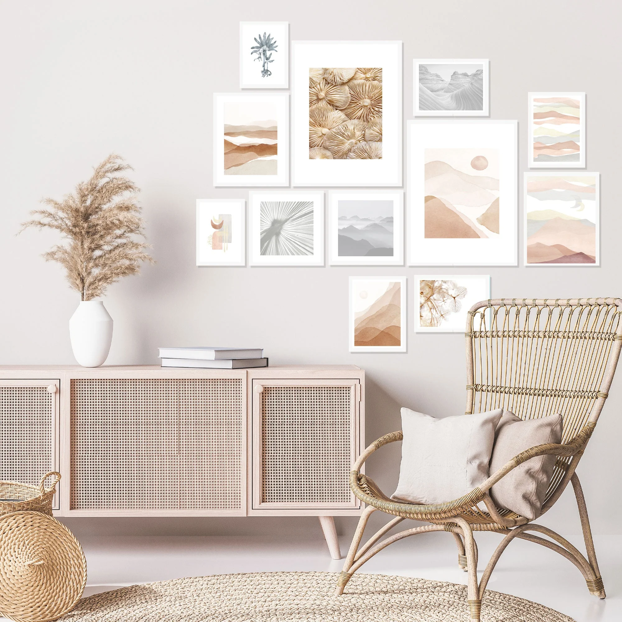 Instant Gallery Wall 12 Piece Frame Set - Image 10