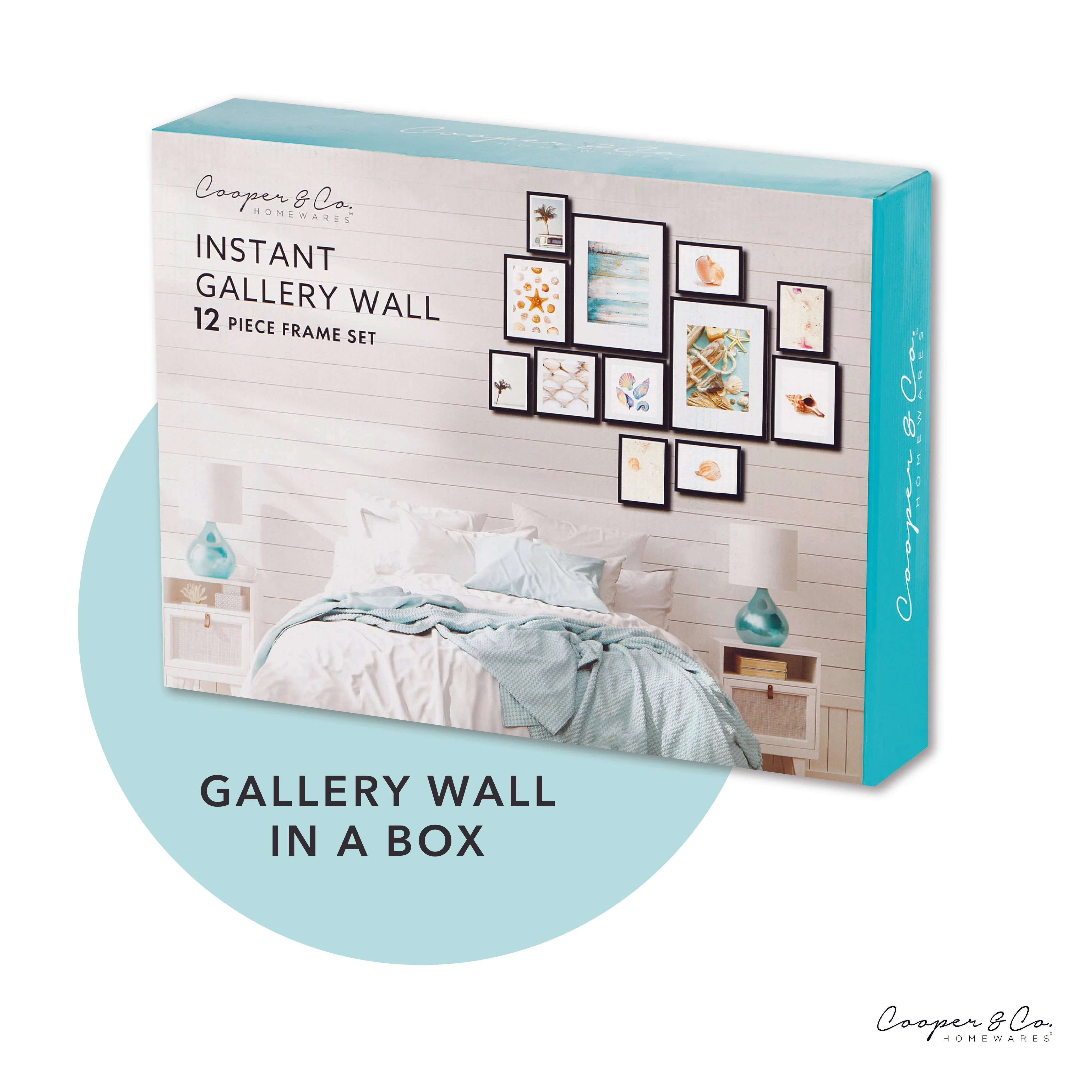 Instant Gallery Wall 12 Piece Frame Set - Image 3