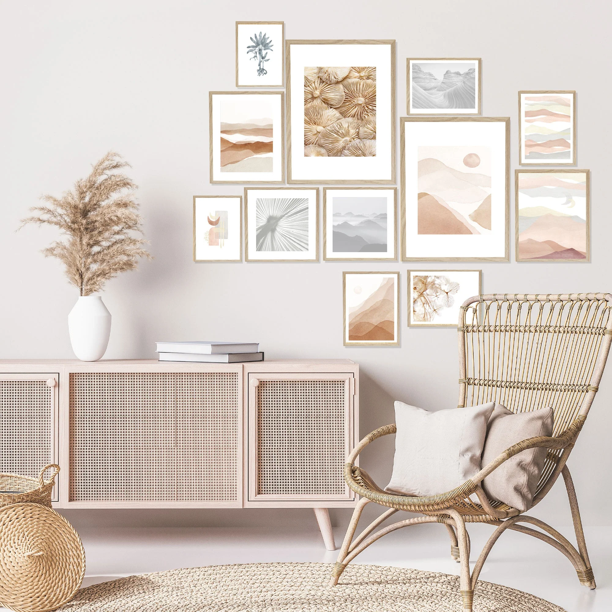 Instant Gallery Wall 12 Piece Frame Set - Image 5