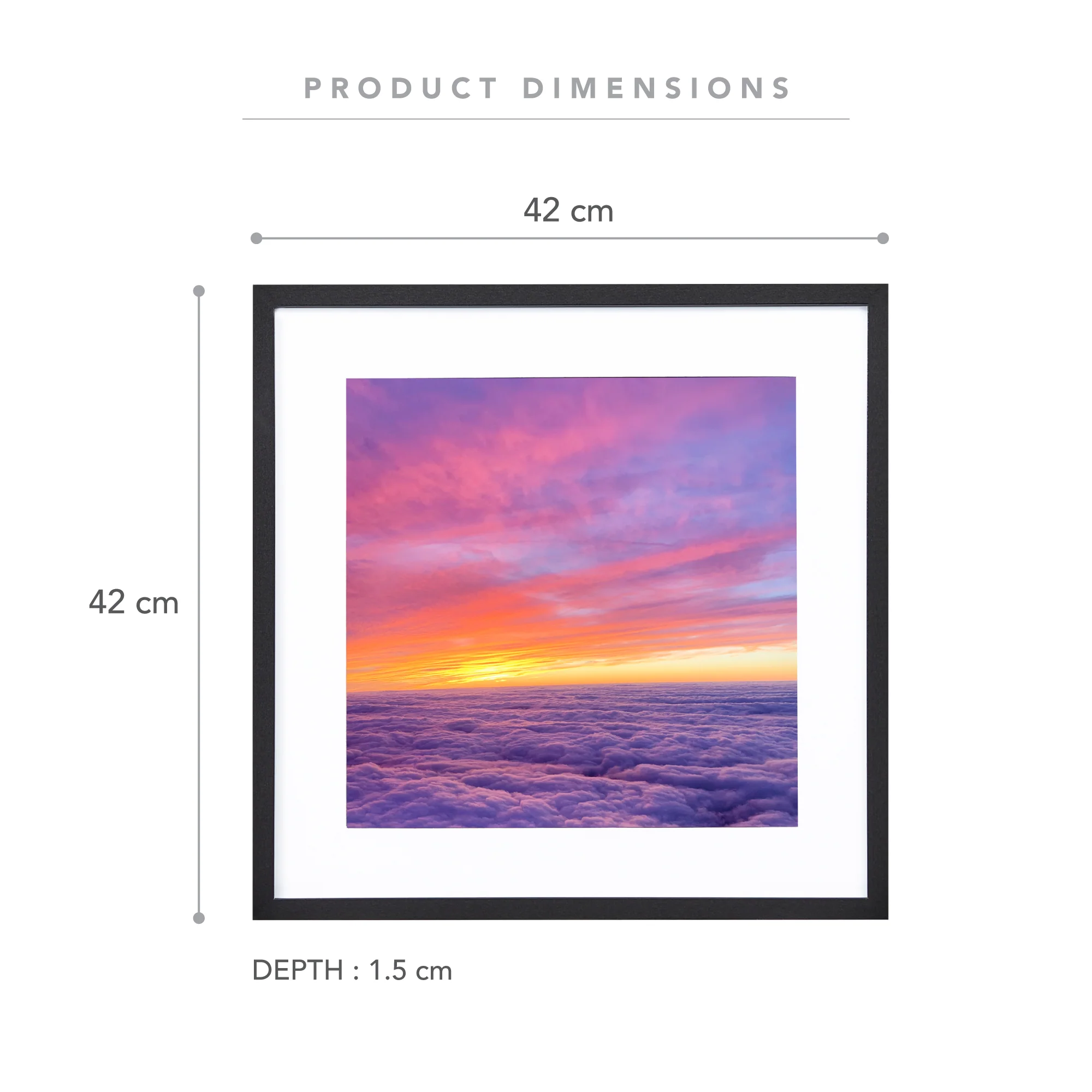 Instant Gallery Wall 6 Piece Frame Set - Image 3