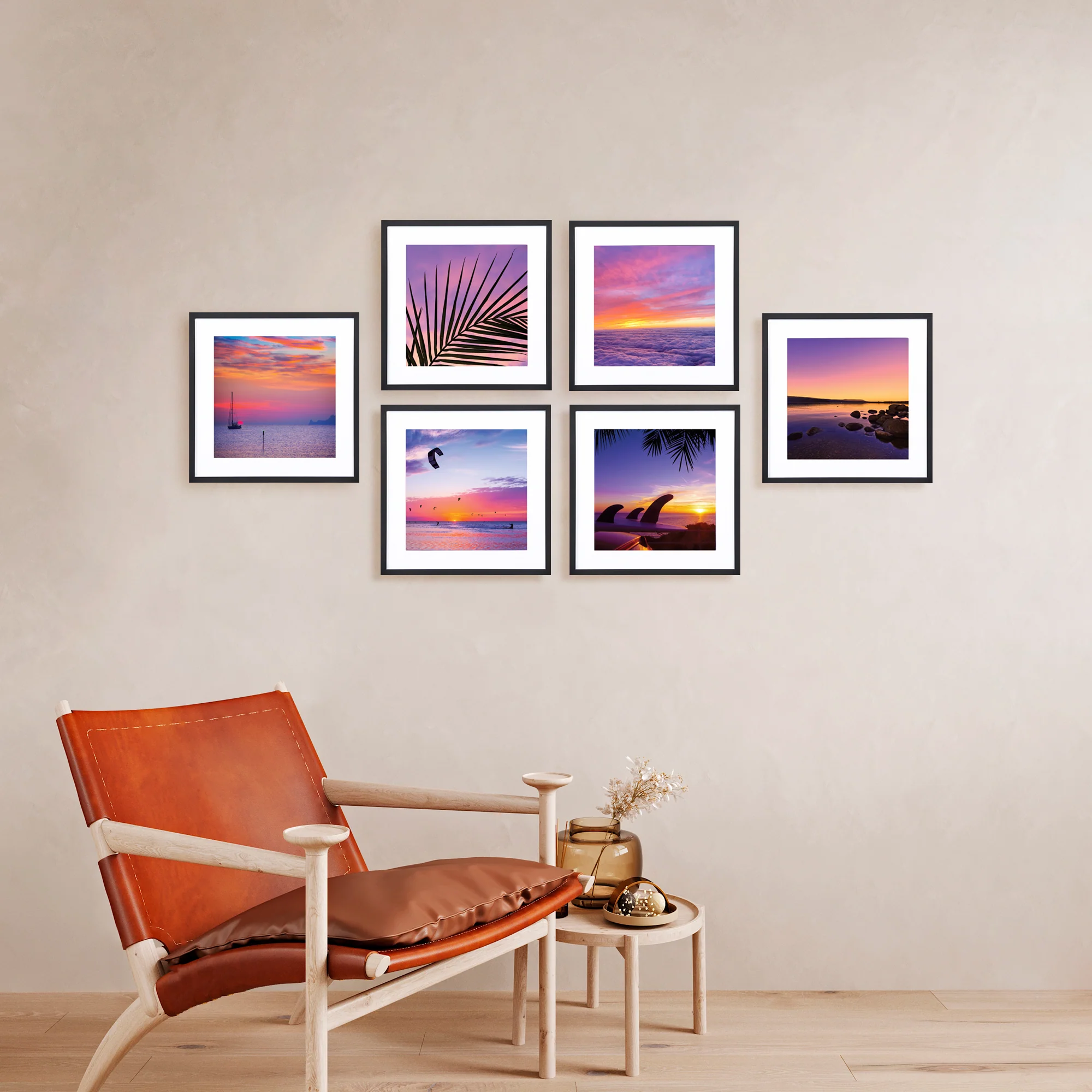 Instant Gallery Wall 6 Piece Frame Set - Image 9