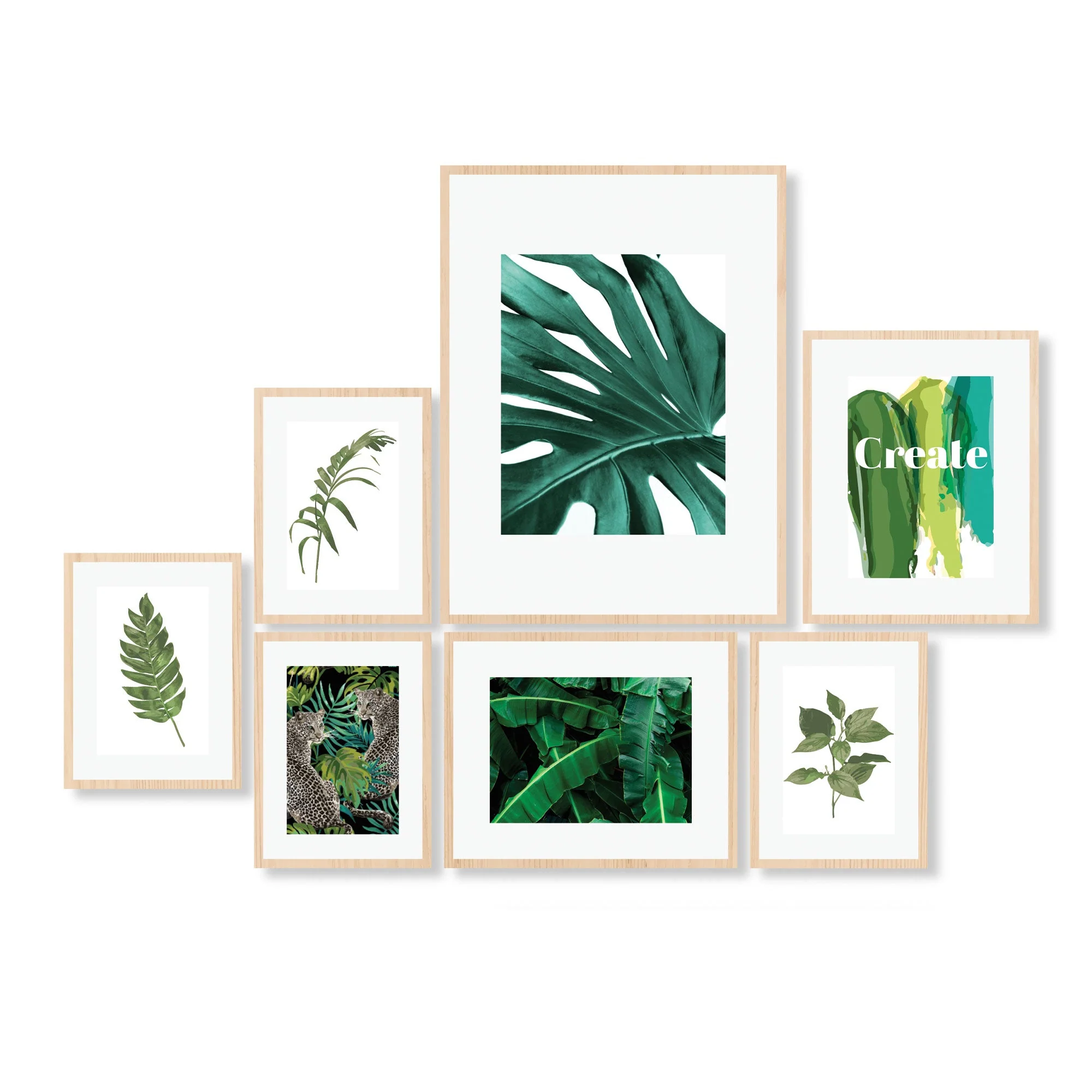 Instant Gallery Wall 7 Piece Frame Set - Image 5