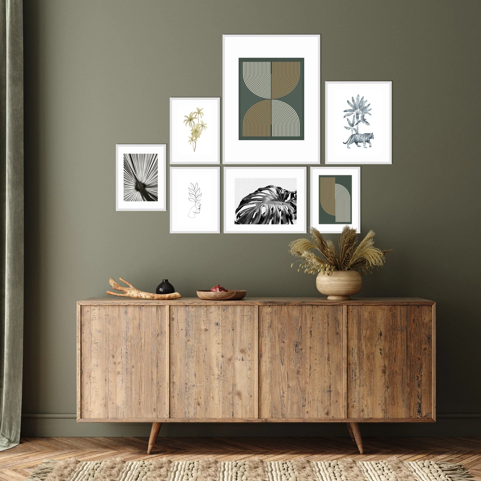 Instant Gallery Wall 7 Piece Frame Set - Image 7