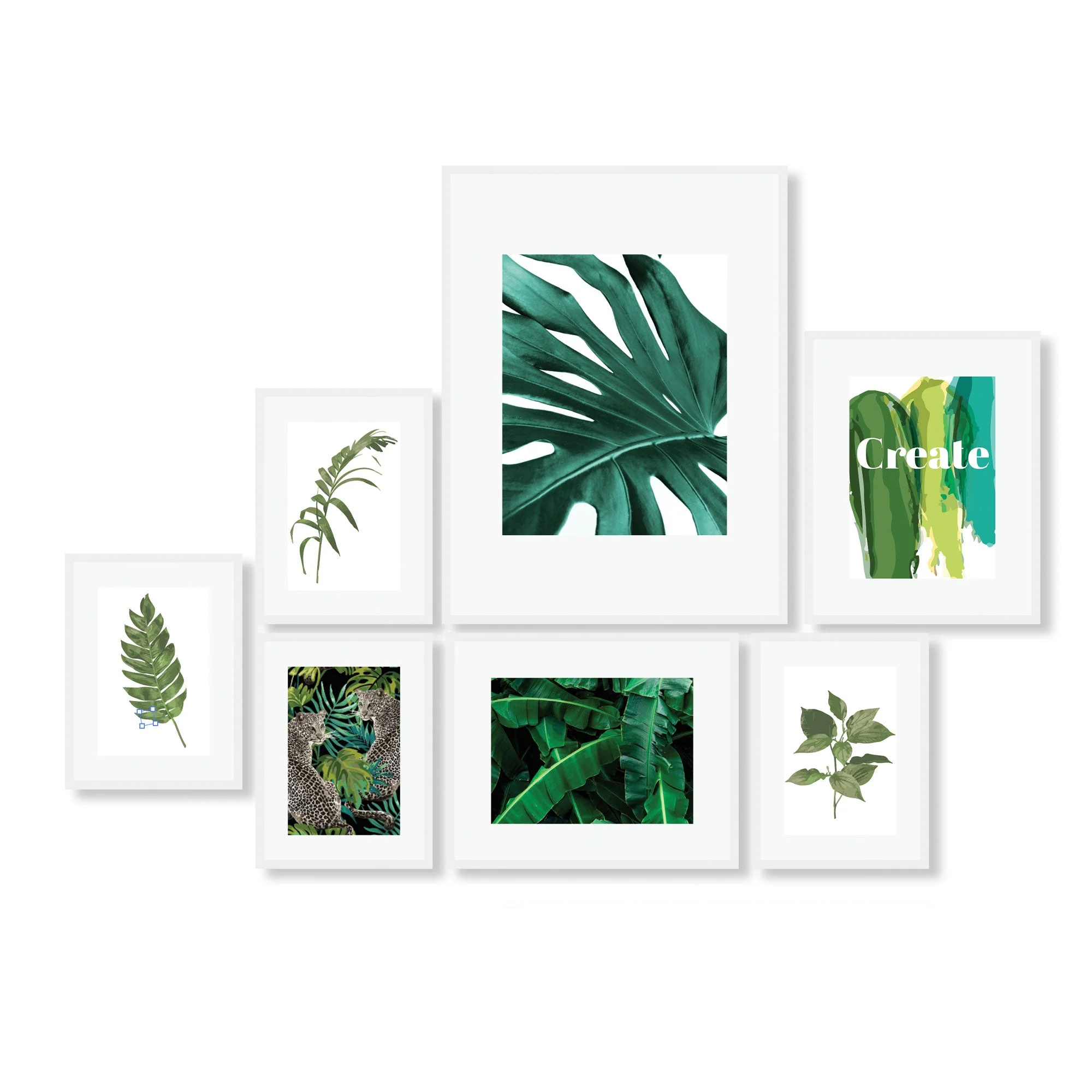 Instant Gallery Wall 7 Piece Frame Set - Image 8