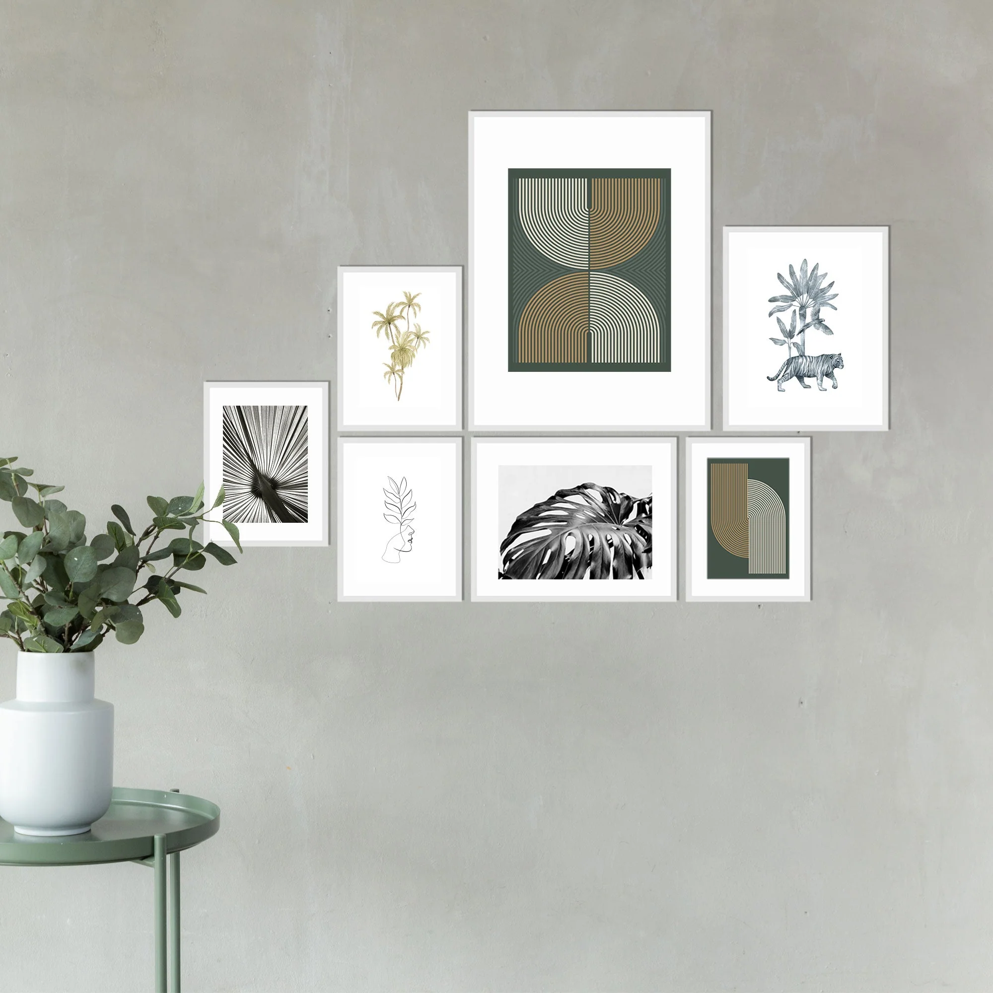 Instant Gallery Wall 7 Piece Frame Set - Image 9