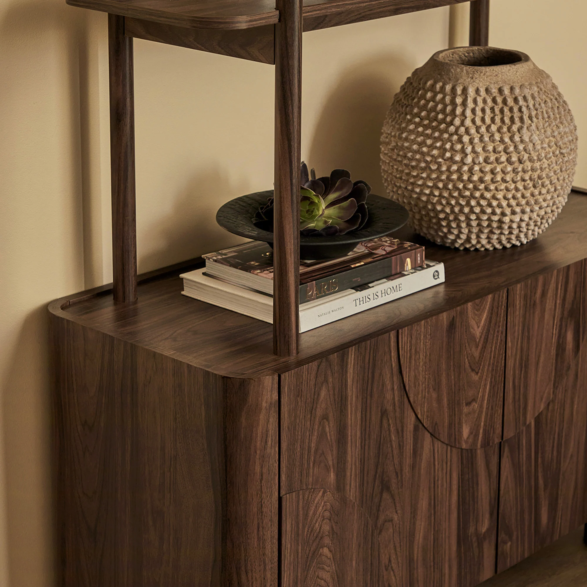 Iris Bookshelf Walnut - Image 10
