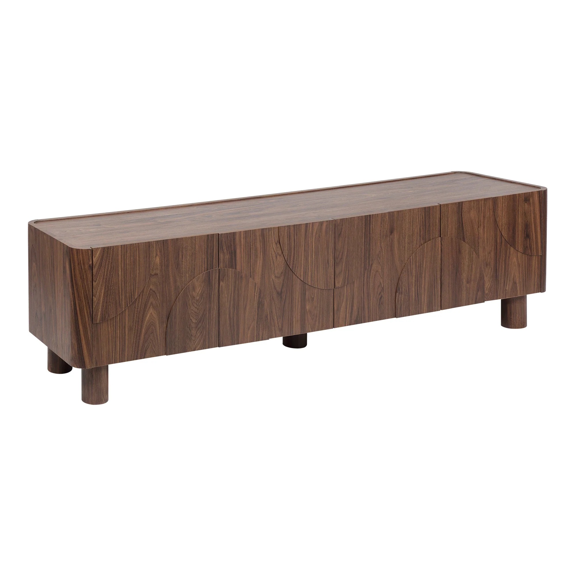 Iris Entertainment Unit Walnut (180cm) - Image 2