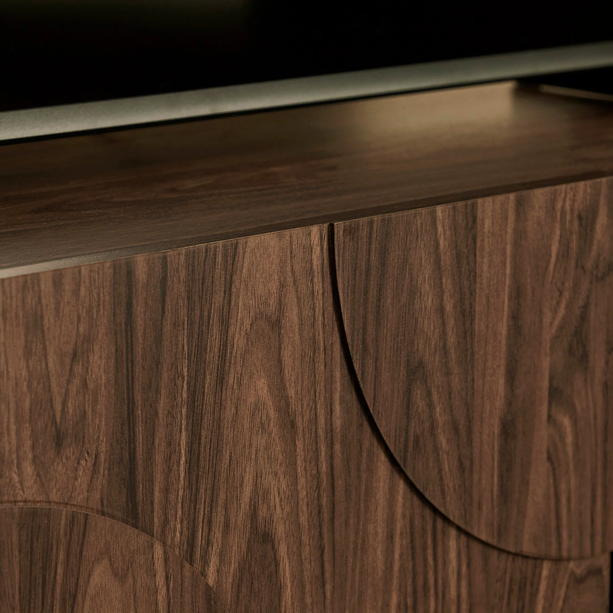 Iris Entertainment Unit Walnut (180cm) - Image 7