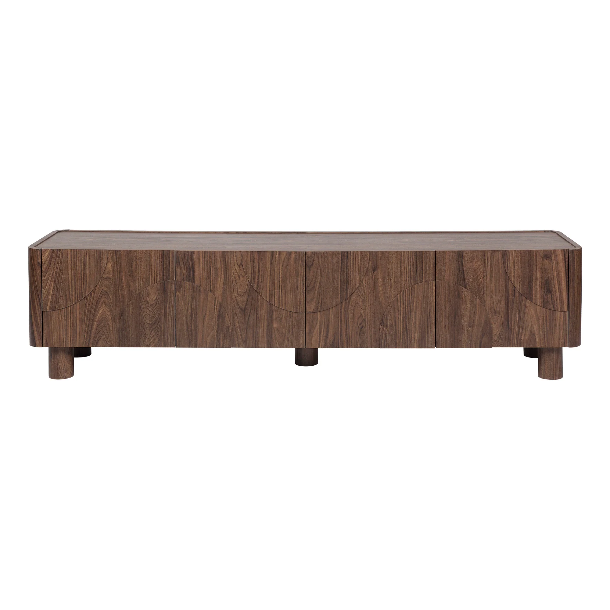 Iris Entertainment Unit Walnut (180cm) - Image 9