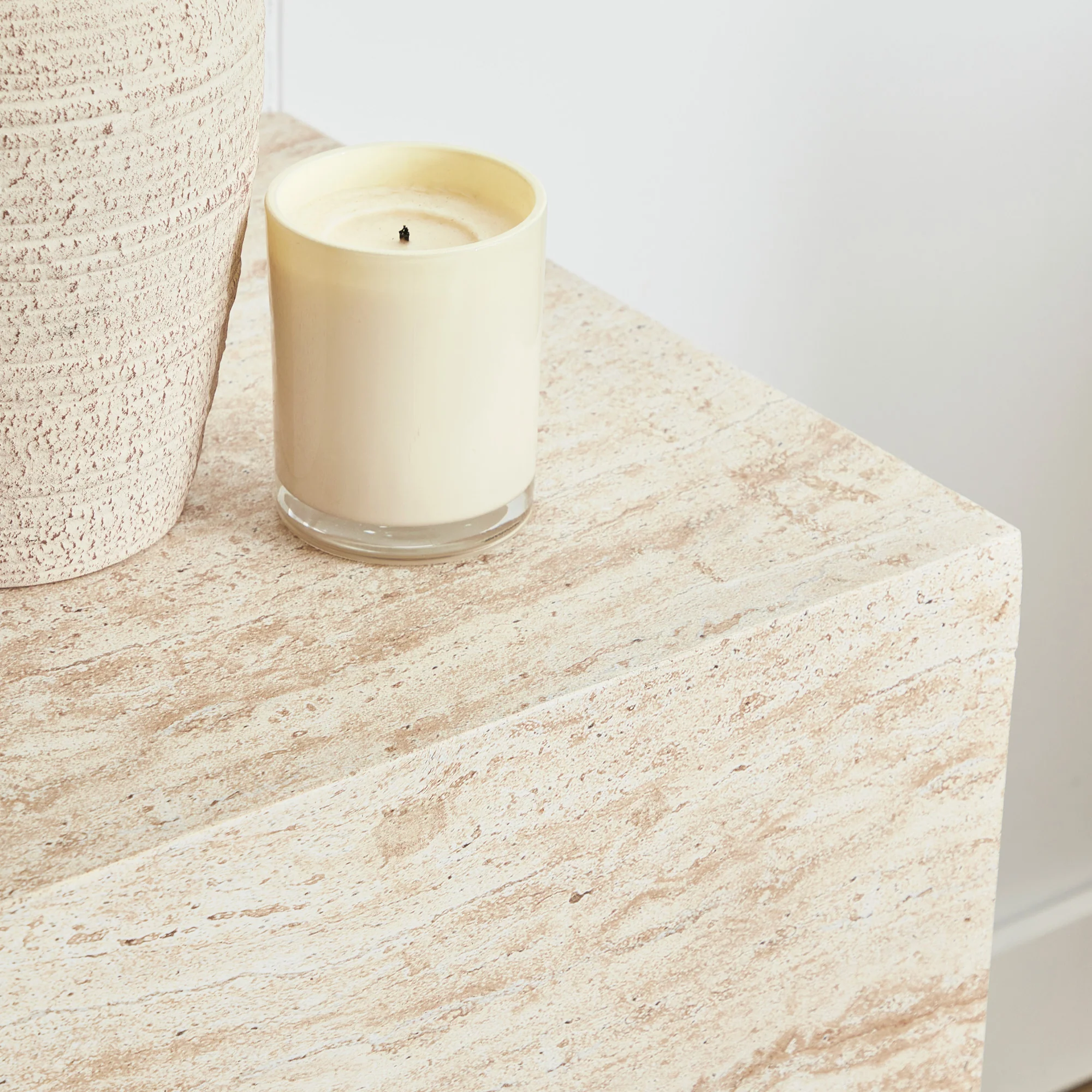 Isabella Travertine Look Plinth - Image 6