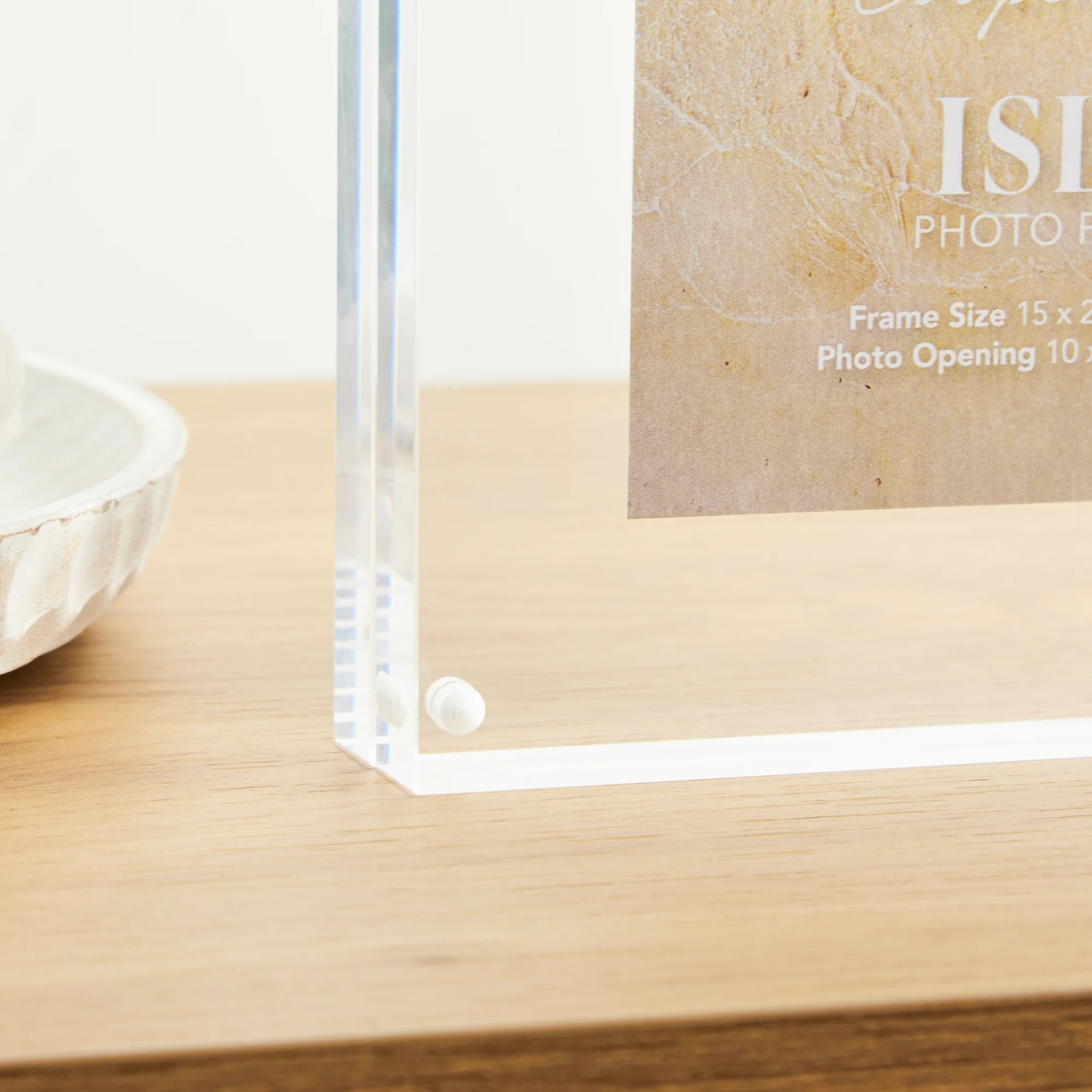 Isla 20x15cm Acrylic Photo Frame - Image 5