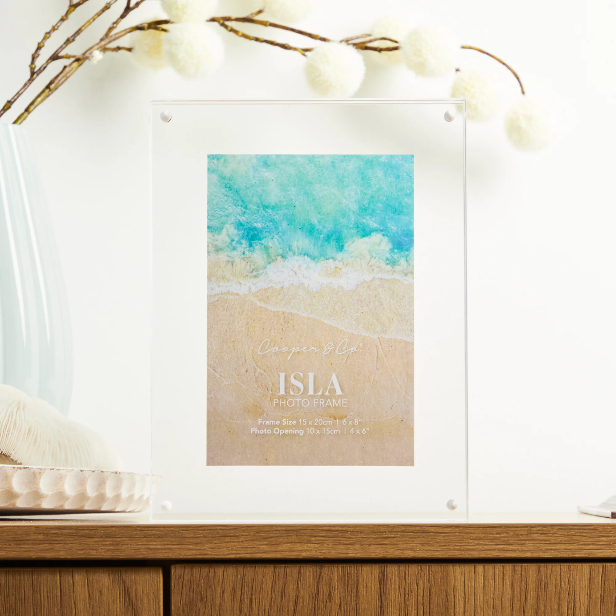 Isla 20x15cm Acrylic Photo Frame - Image 6