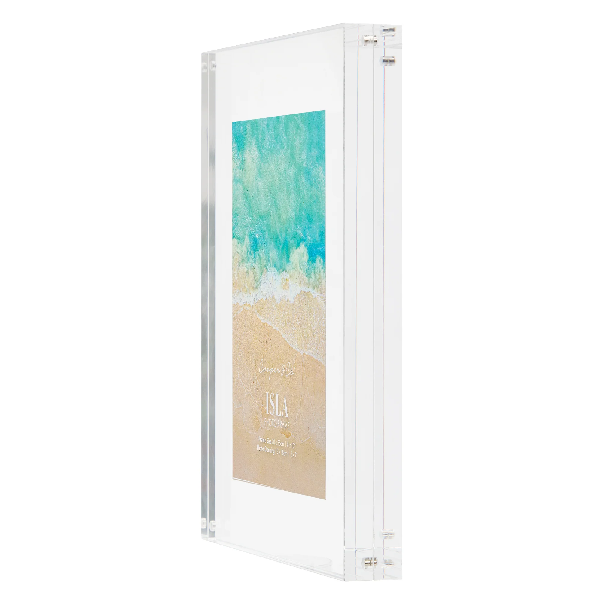 Isla 25x20cm Acrylic Photo Frame - Image 11