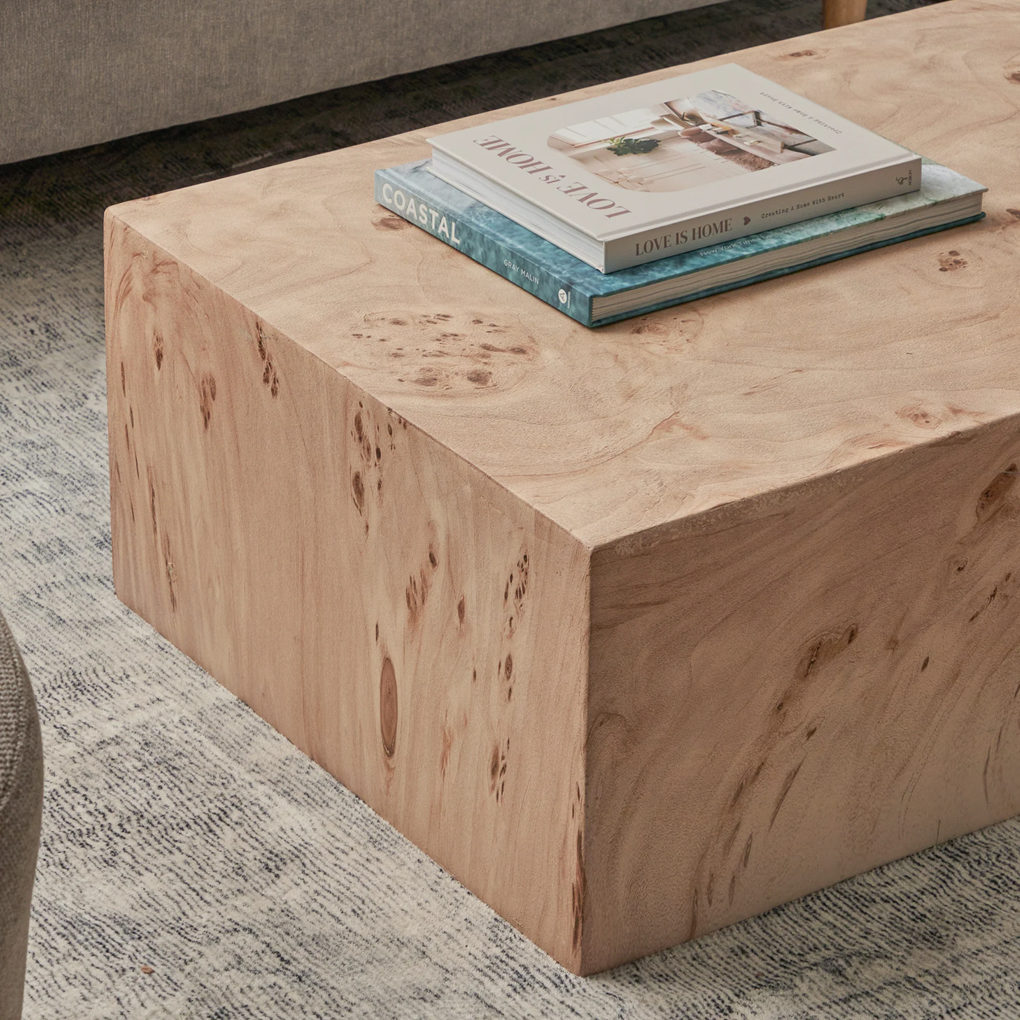Isla Burl Look Coffee Table - Image 4