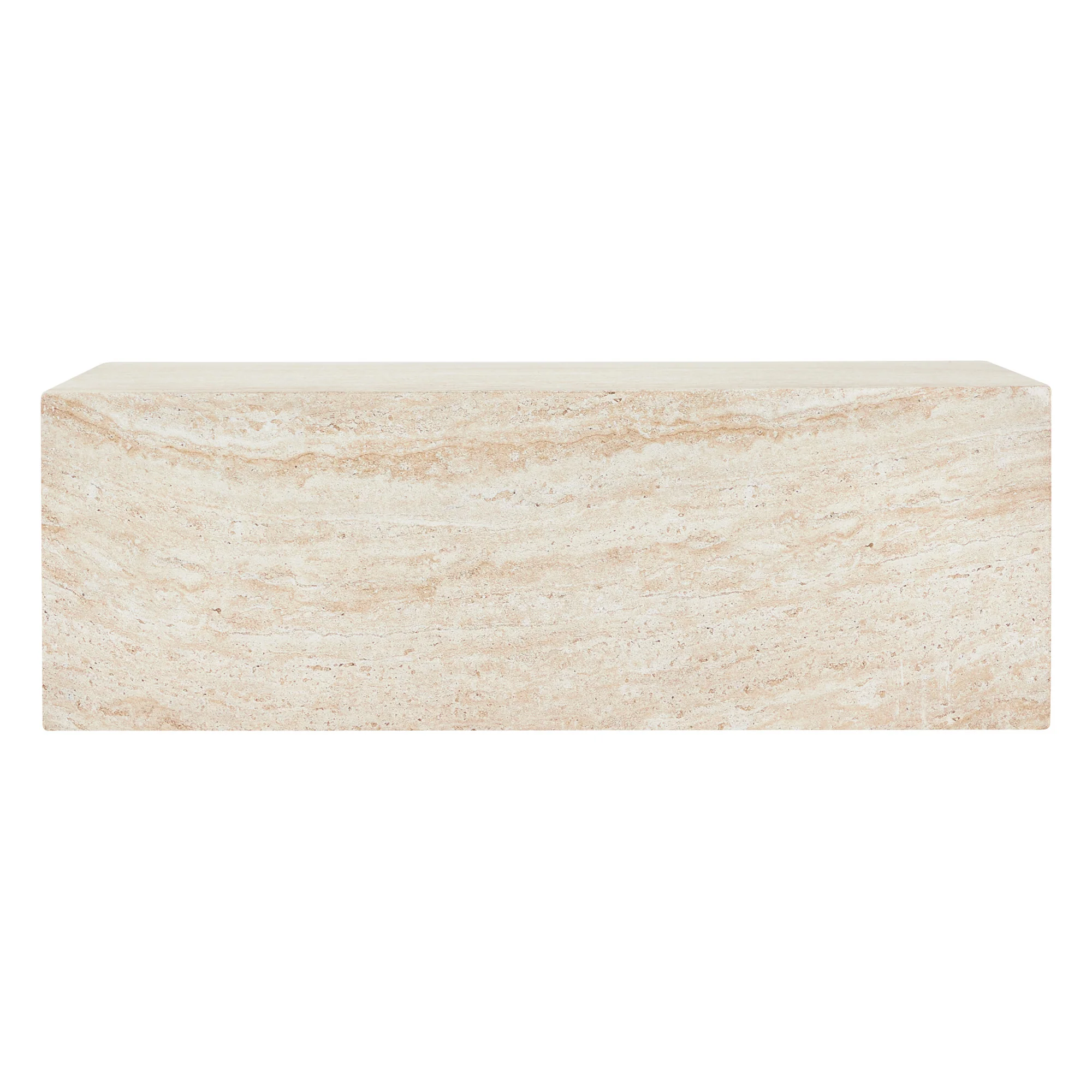 Isla Travertine Look Coffee Table - Image 11