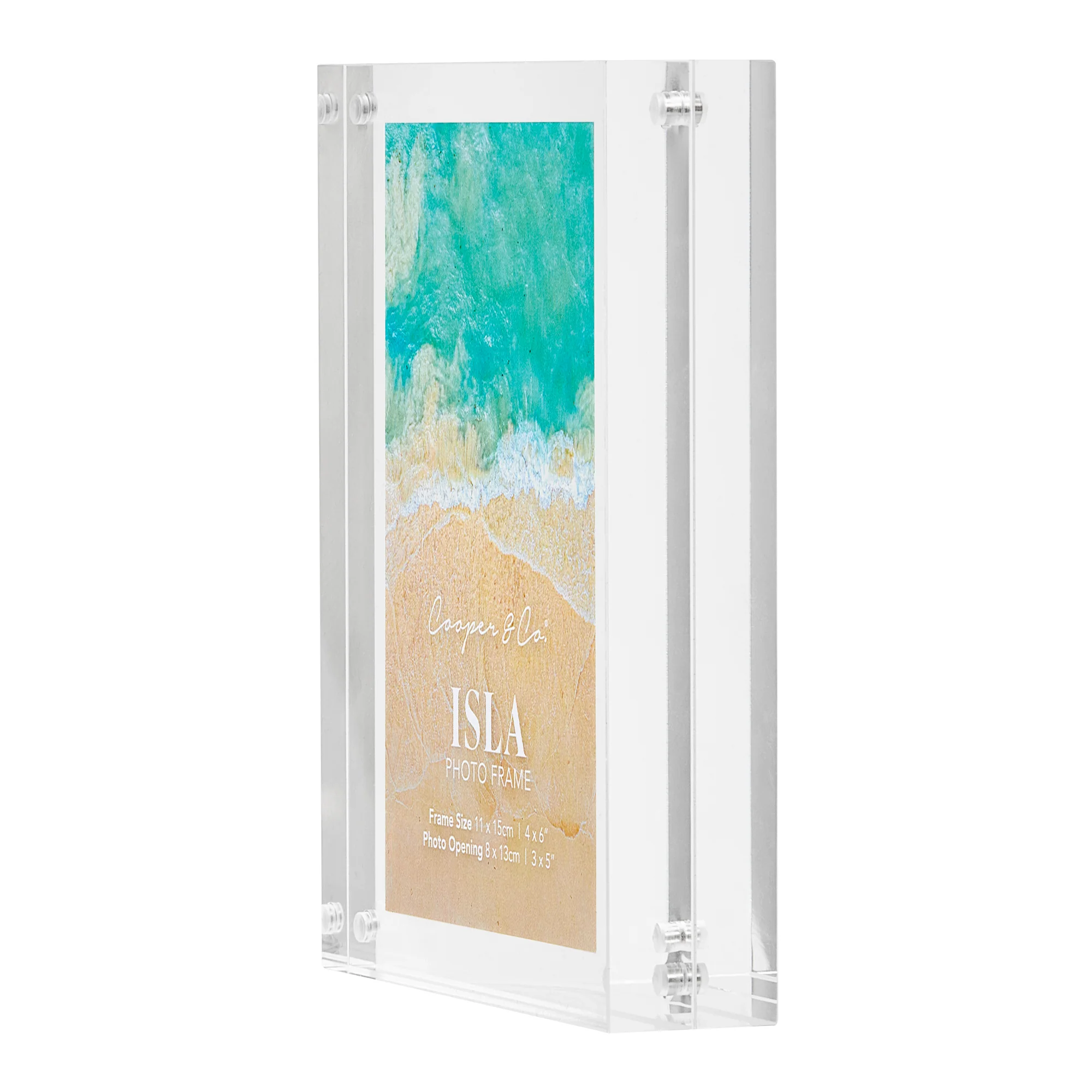 Isla Set of 2 15x11cm Acrylic Photo Frames - Image 11
