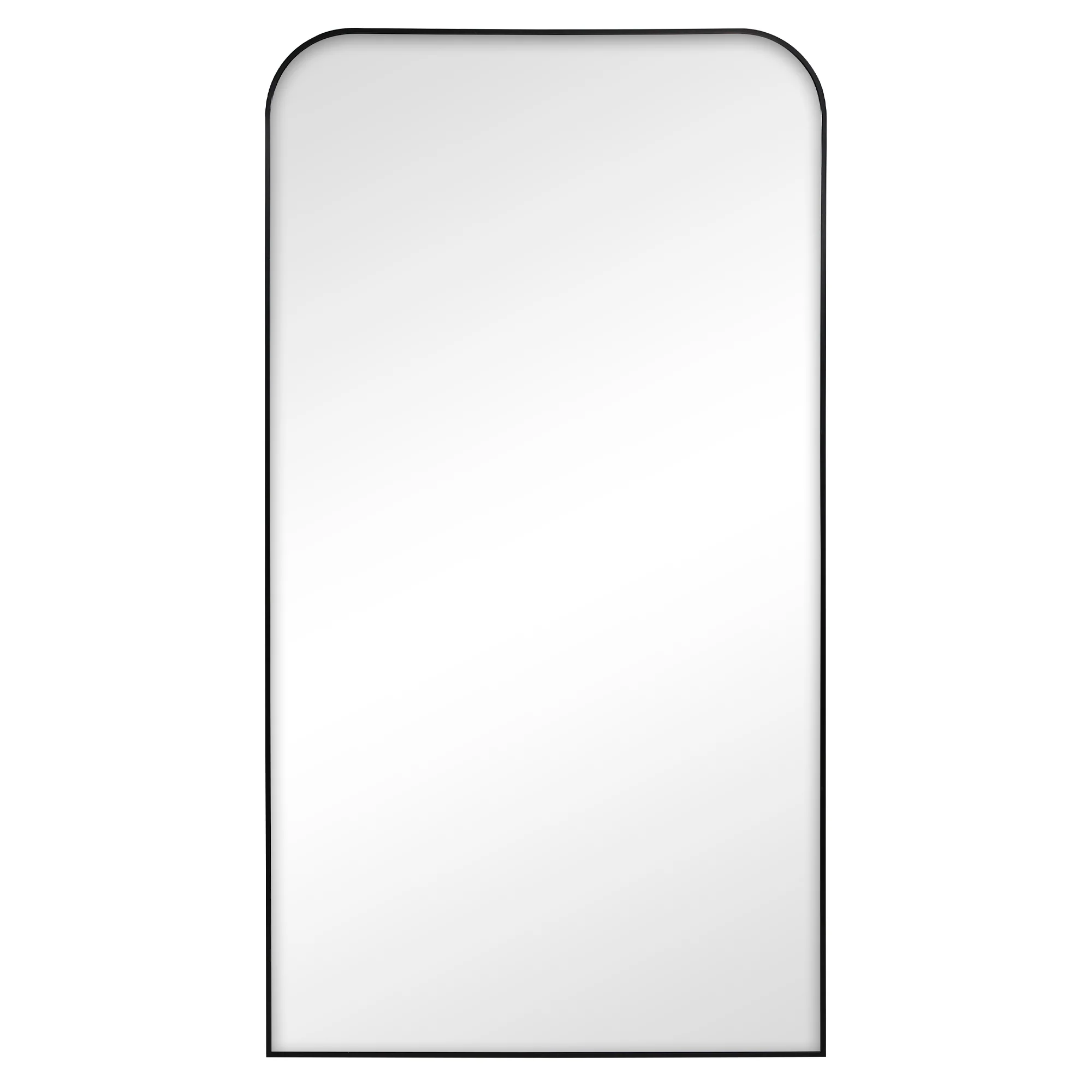 Ivy 165cm Rounded Mirror Black - Image 2