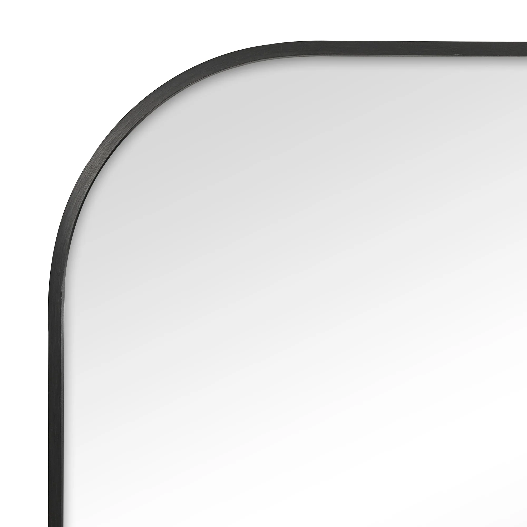 Ivy 165cm Rounded Mirror Black - Image 8