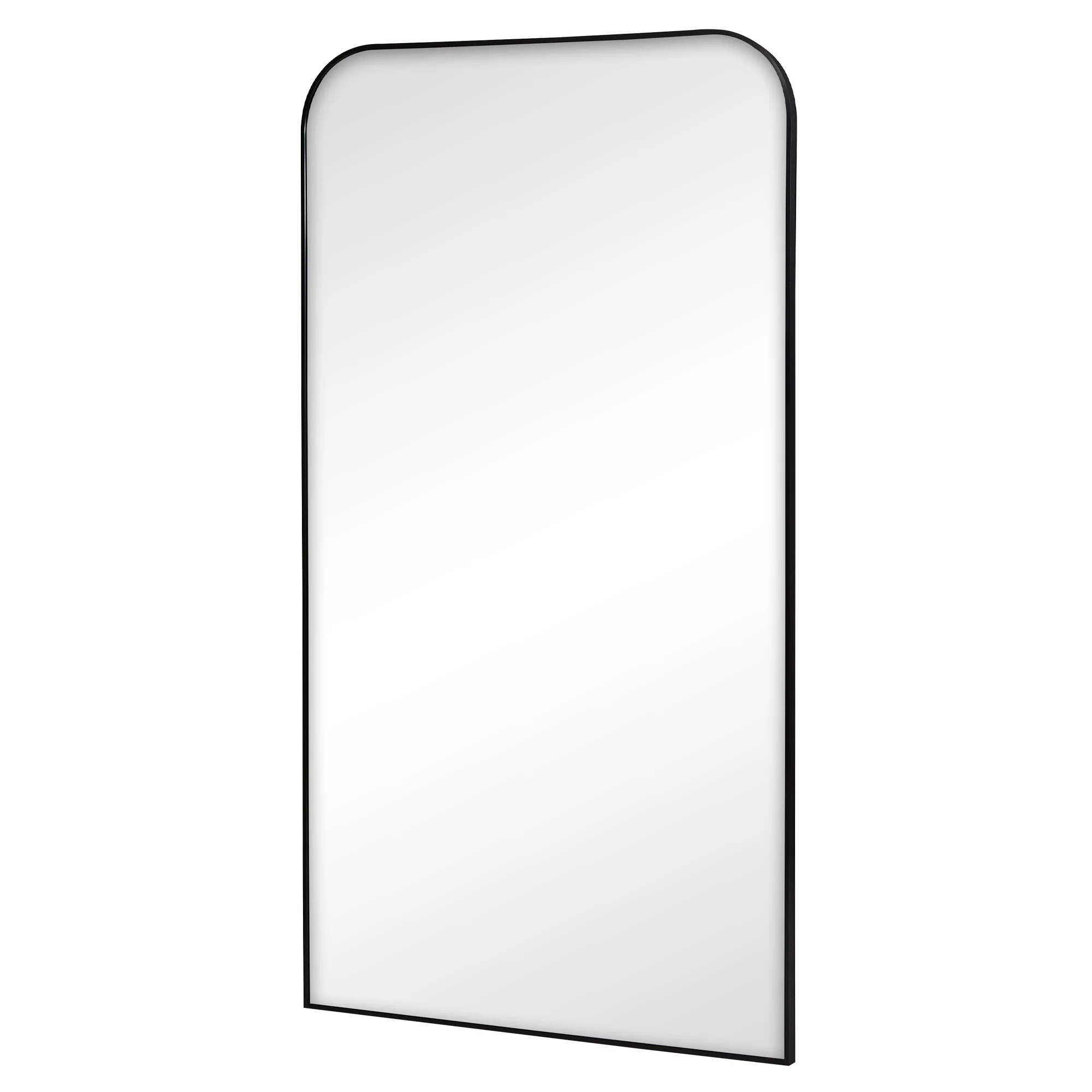 Ivy 165cm Rounded Mirror Black - Image 9