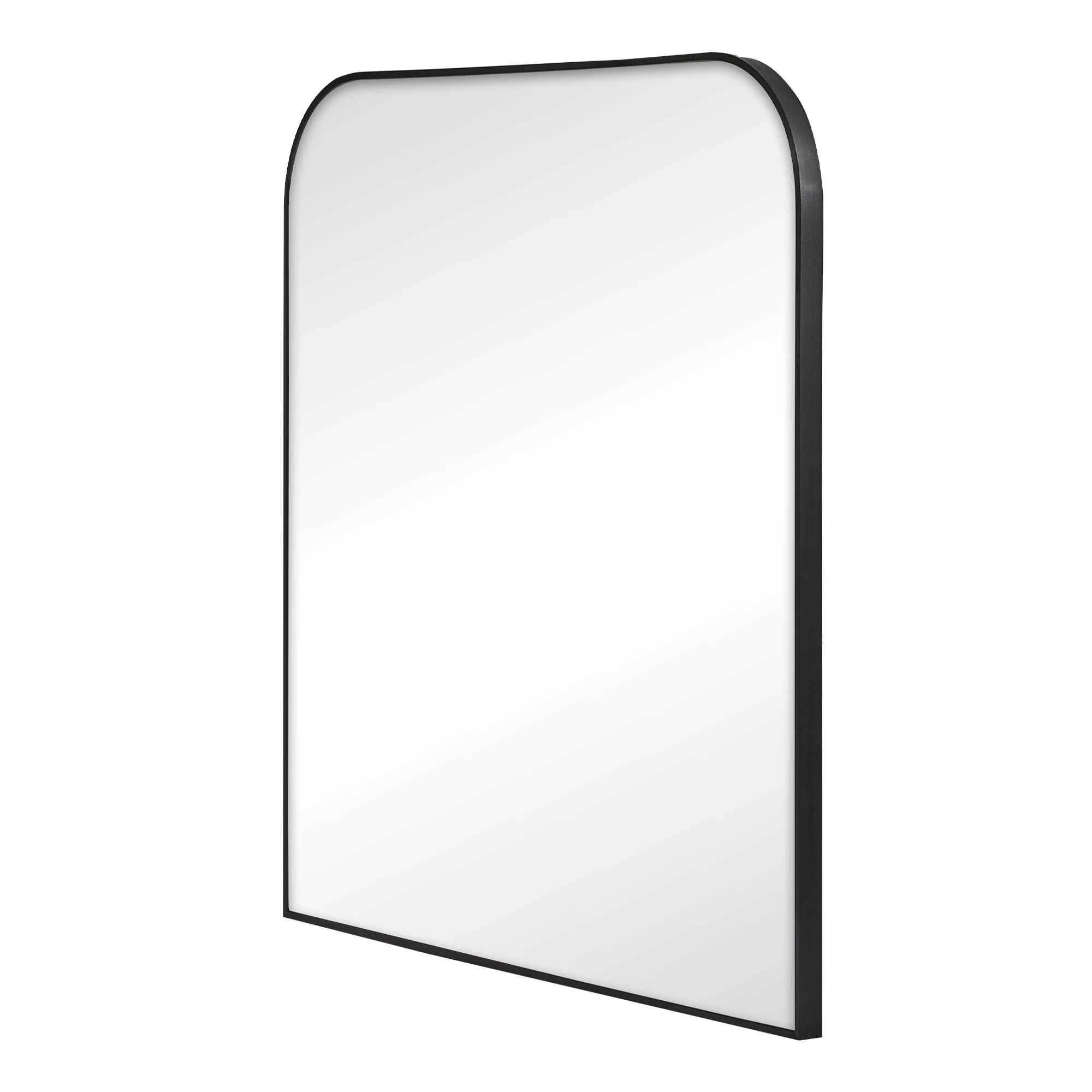 Ivy 90cm Rounded Mirror Black - Image 10