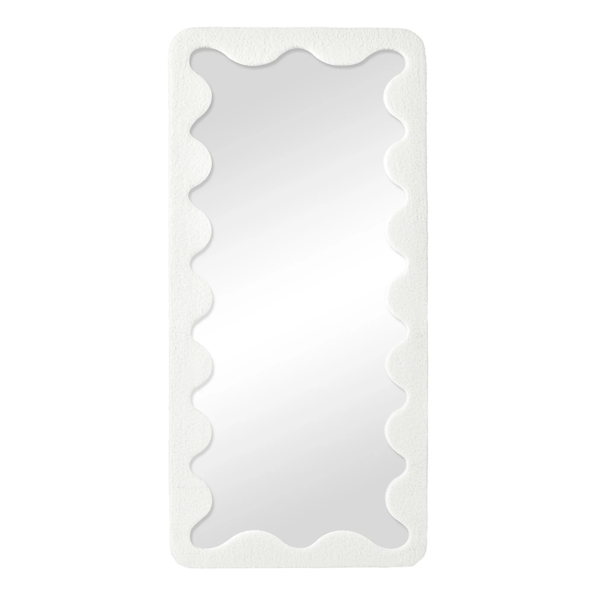Jacky 170cm Squiggle Mirror White - Image 2