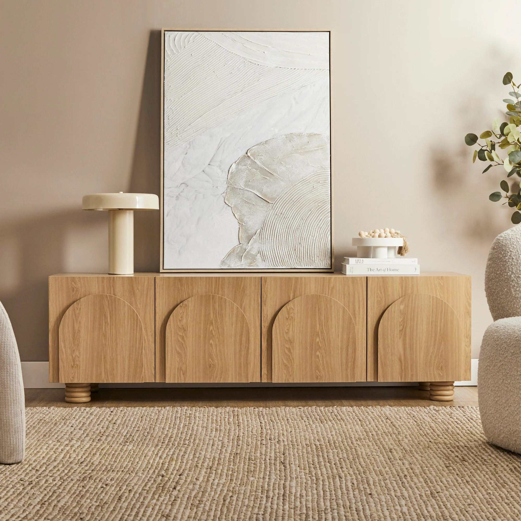 Kaari Entertainment Unit Natural (160cm) - Image 4