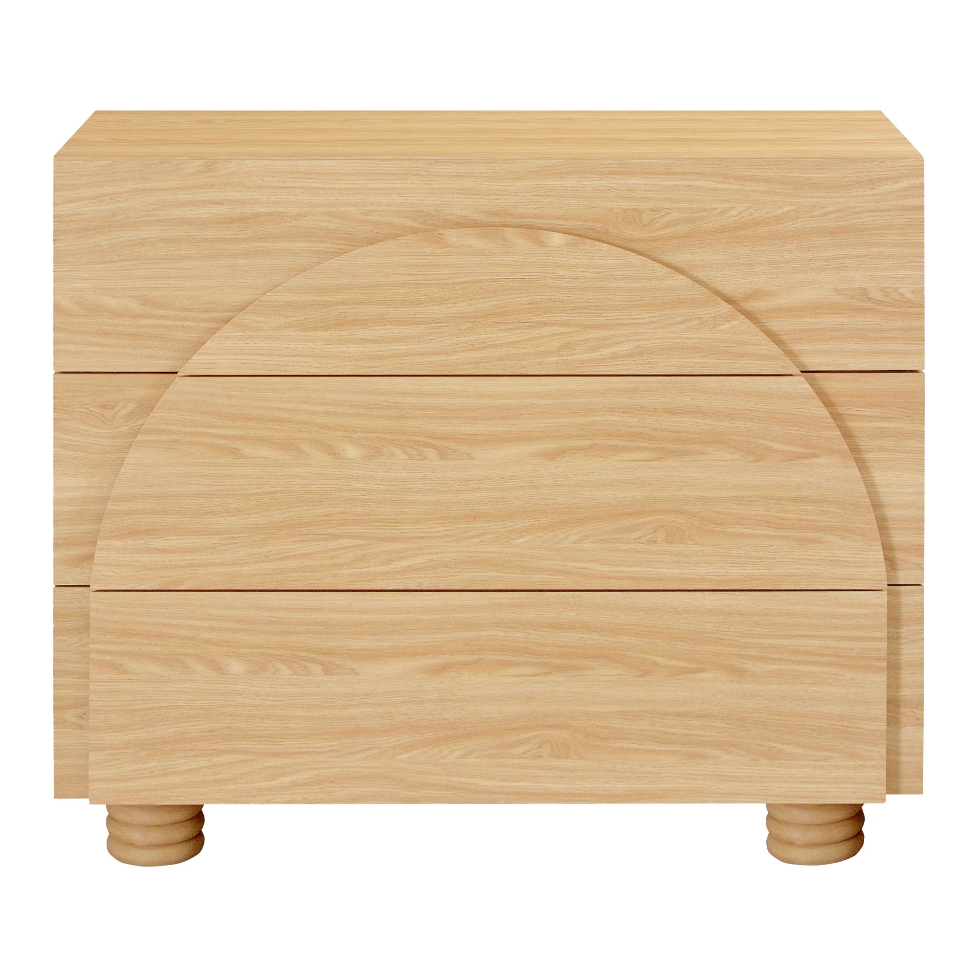 Kaari Chest of 3 Drawers Natural - Image 10