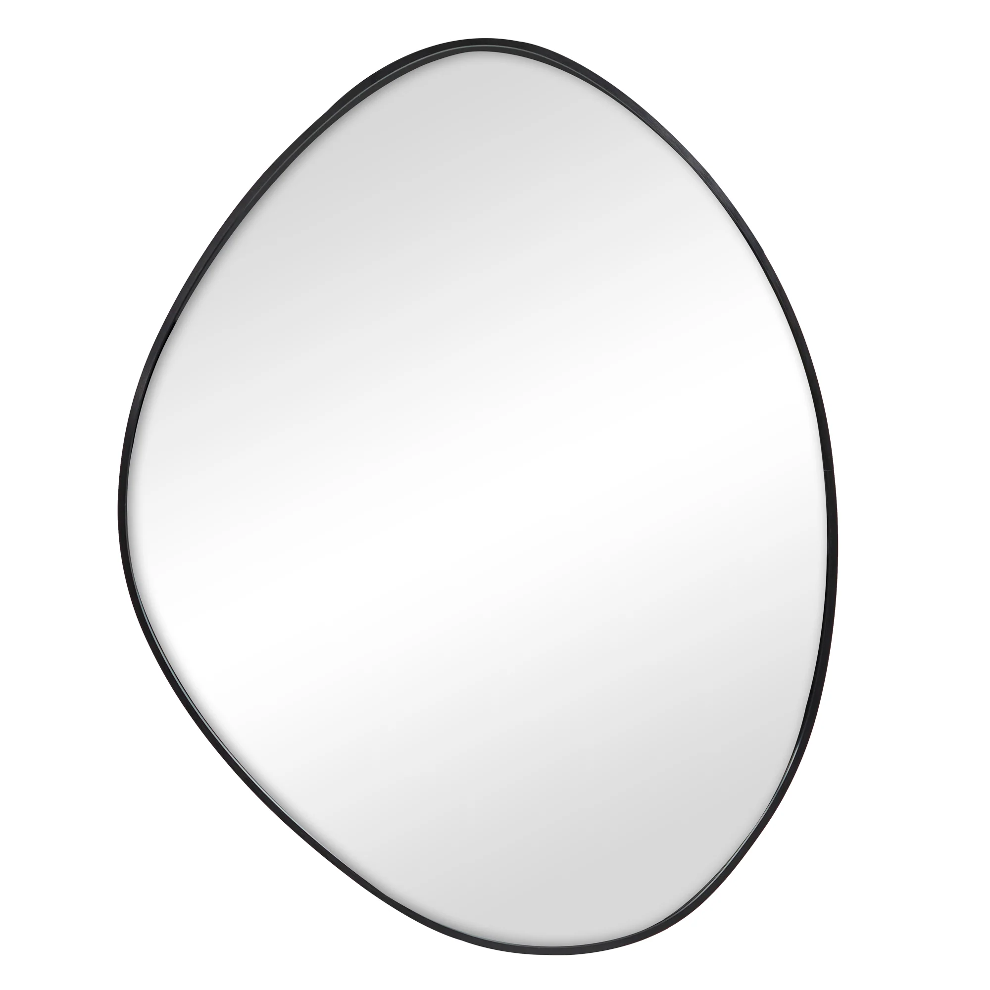 Kai 90cm Pebble Mirror Black - Image 2